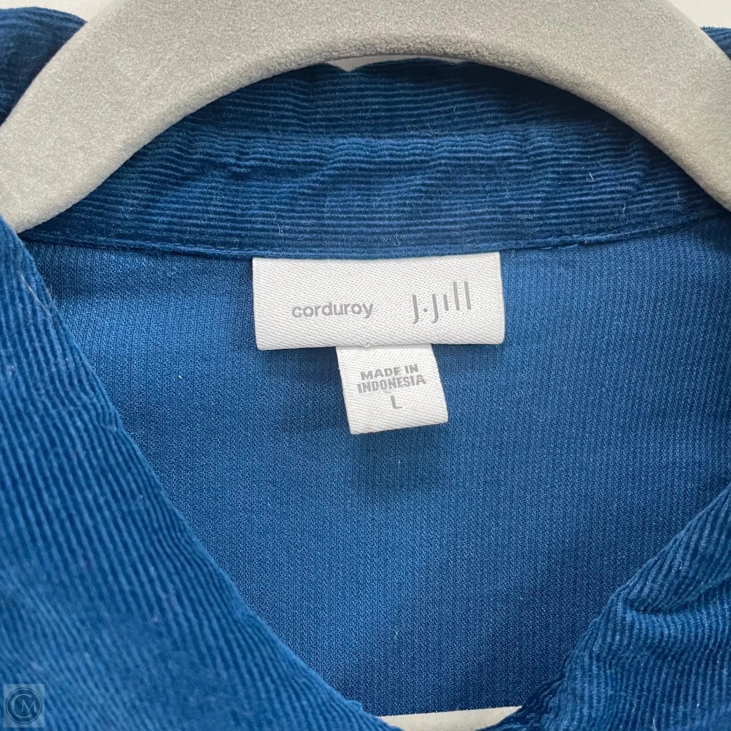 Tunic Long Sleeve By J. Jill In Blue, Size: L