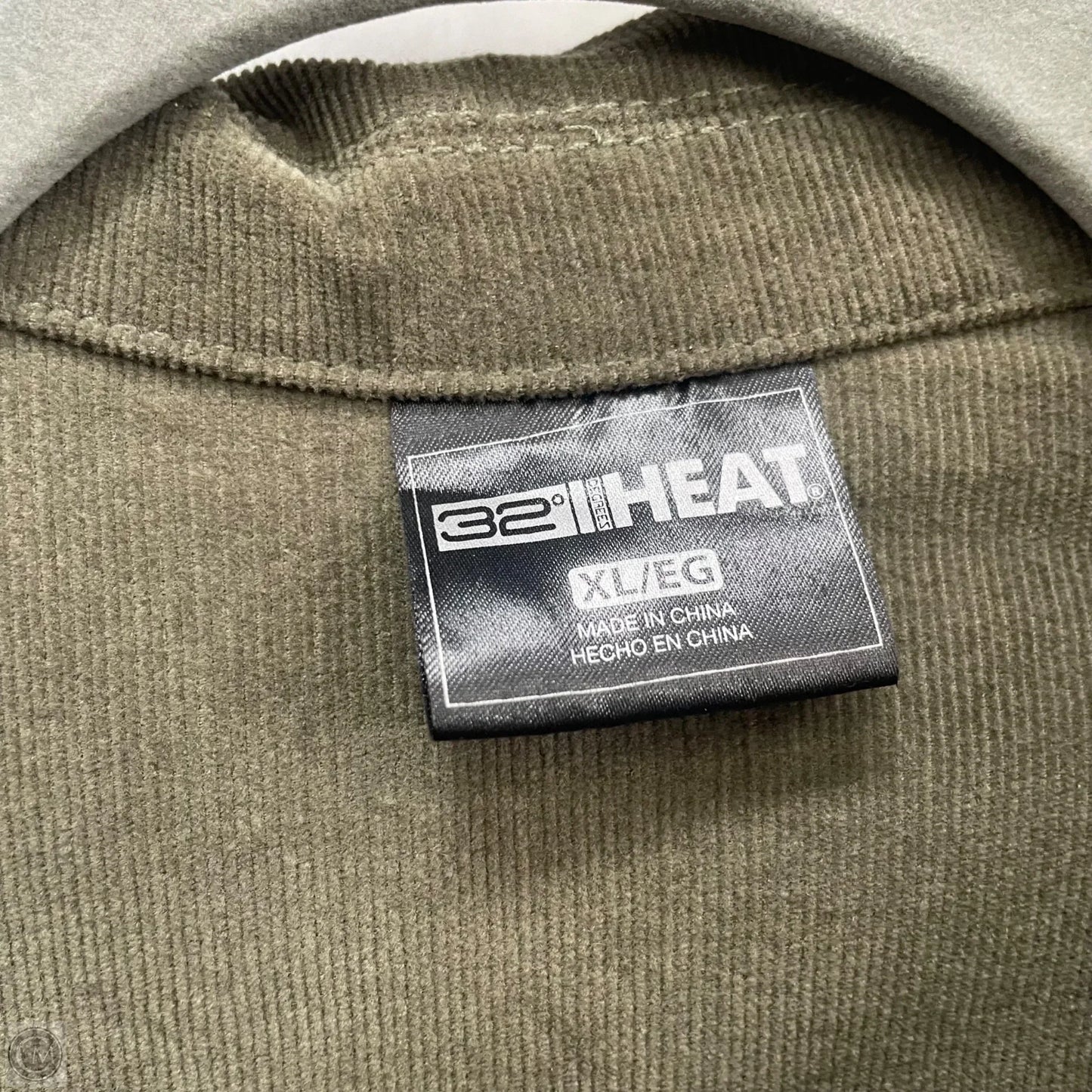 Jacket Shirt By 32 Degrees In Green, Size: Xl