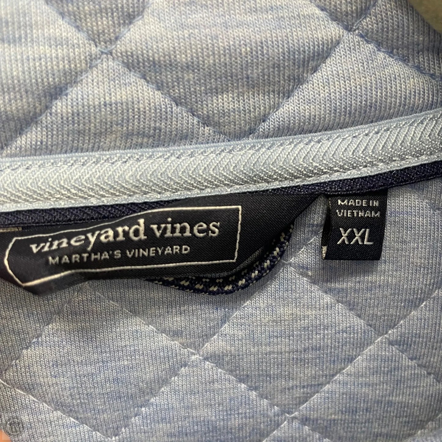 Jacket Puffer & Quilted By Vineyard Vines In Blue, Size: Xxl