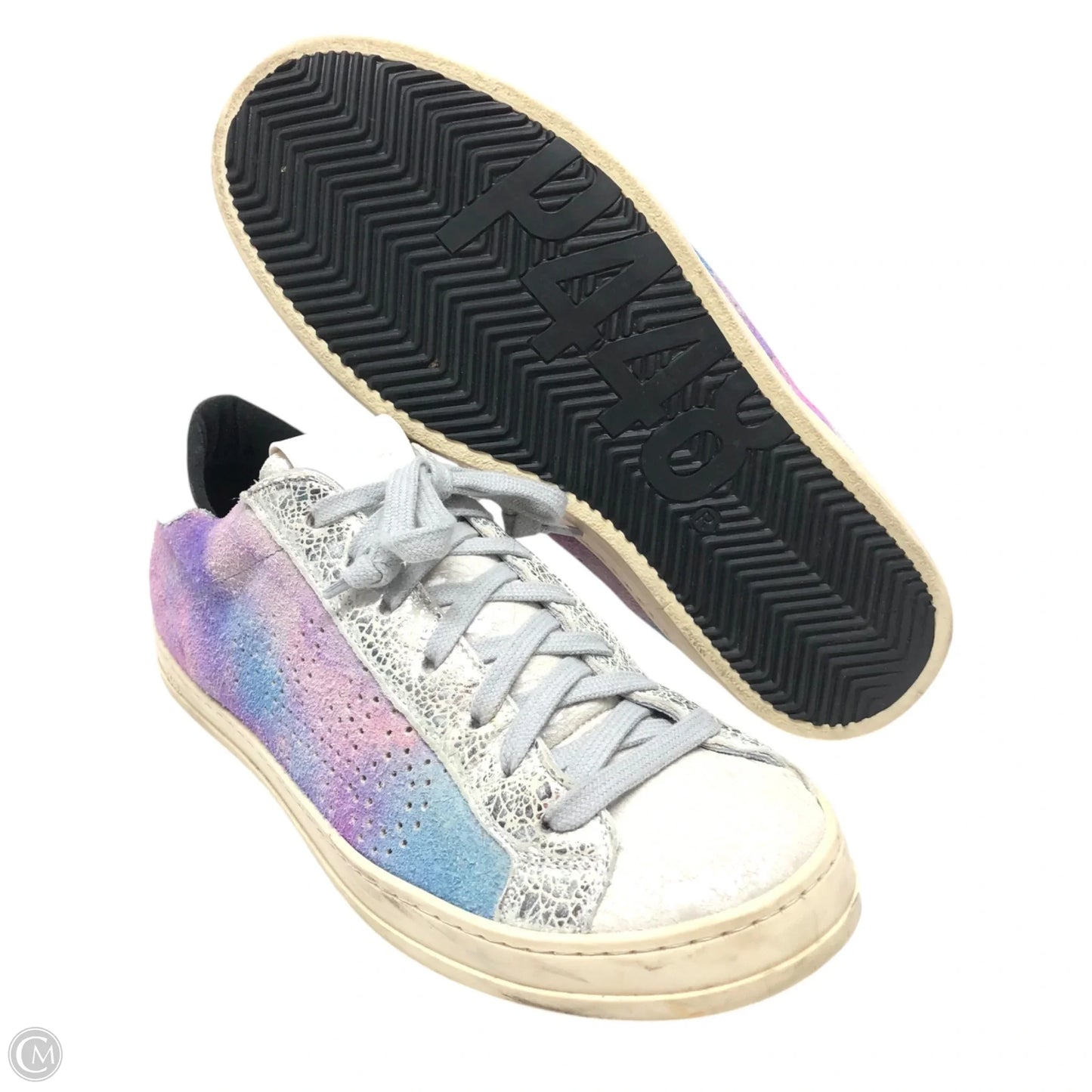 Shoes Sneakers By P448 In Blue & Pink, Size: 8.5