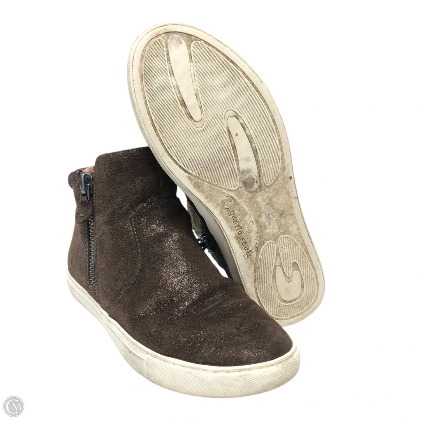 Shoes Flats By Gentle Souls In Brown, Size: 6.5