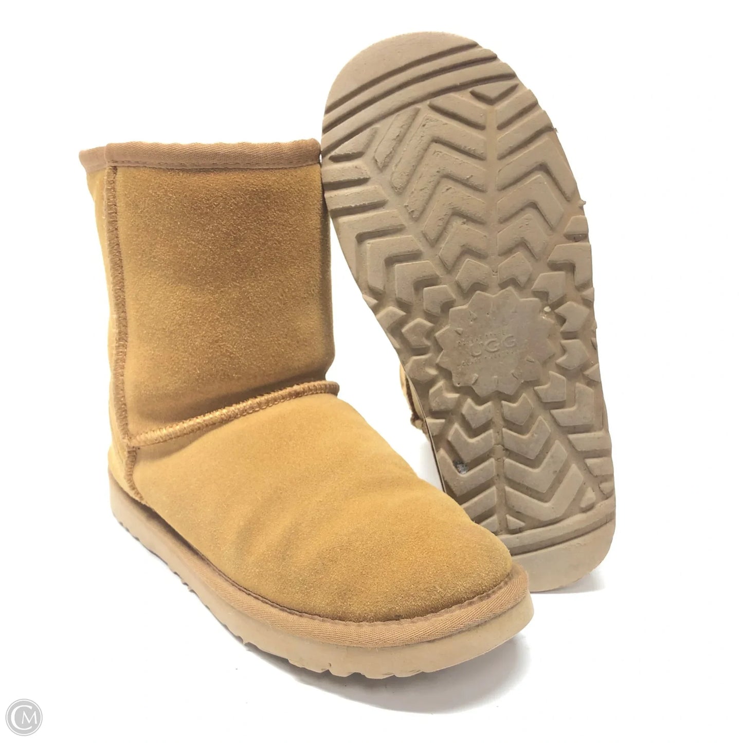 Shoes Designer By Ugg In Taupe, Size: 7.5