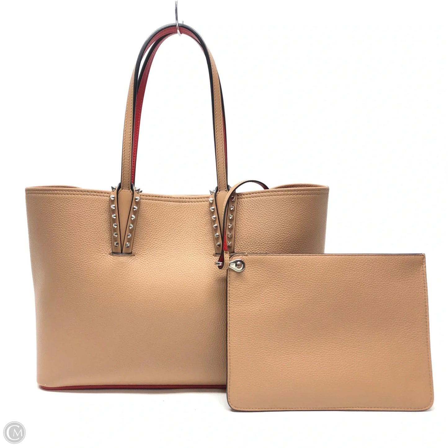 Tote Luxury Designer By Christian Louboutin, Size: Small