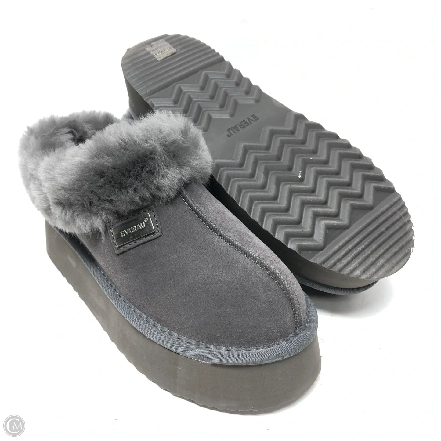 Boots Ankle Heels By Cmc In Grey, Size: 5