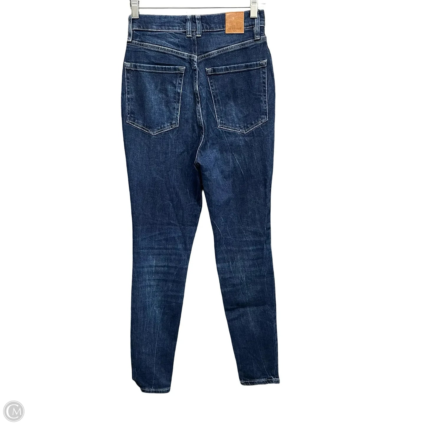 Jeans Skinny By We The Free In Blue Denim, Size: 6