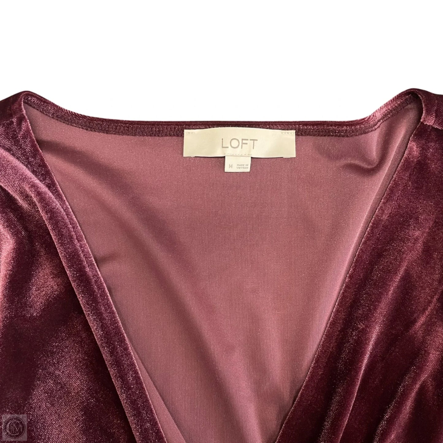 Dress Casual Short By Loft In Purple, Size: M