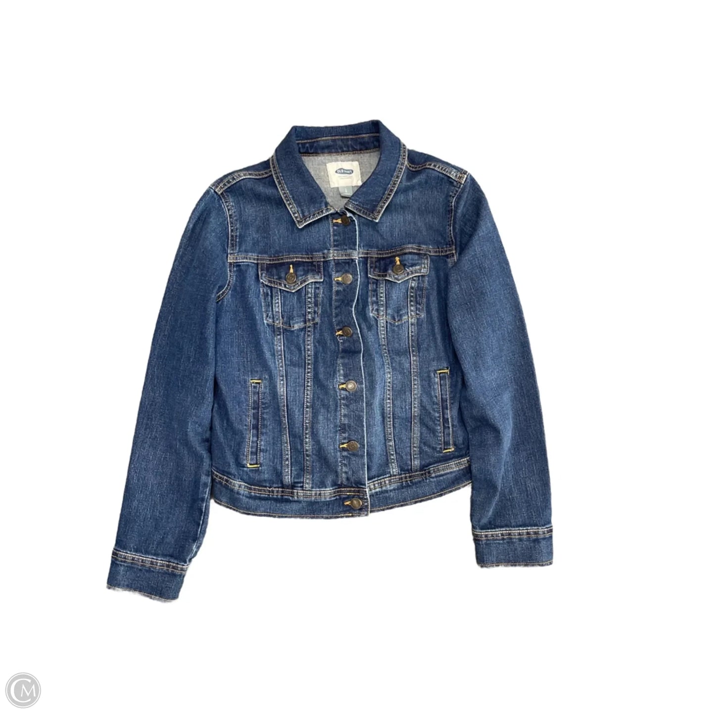 Jacket Denim By Old Navy In Blue Denim, Size: L