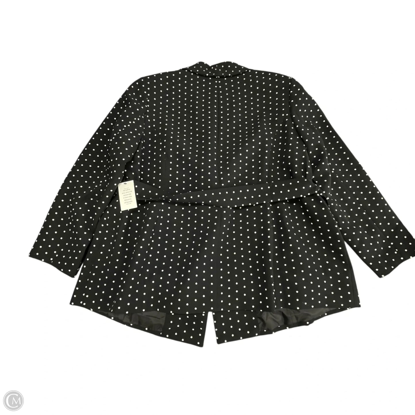 Blazer By Eloquii In Black & White, Size: 22