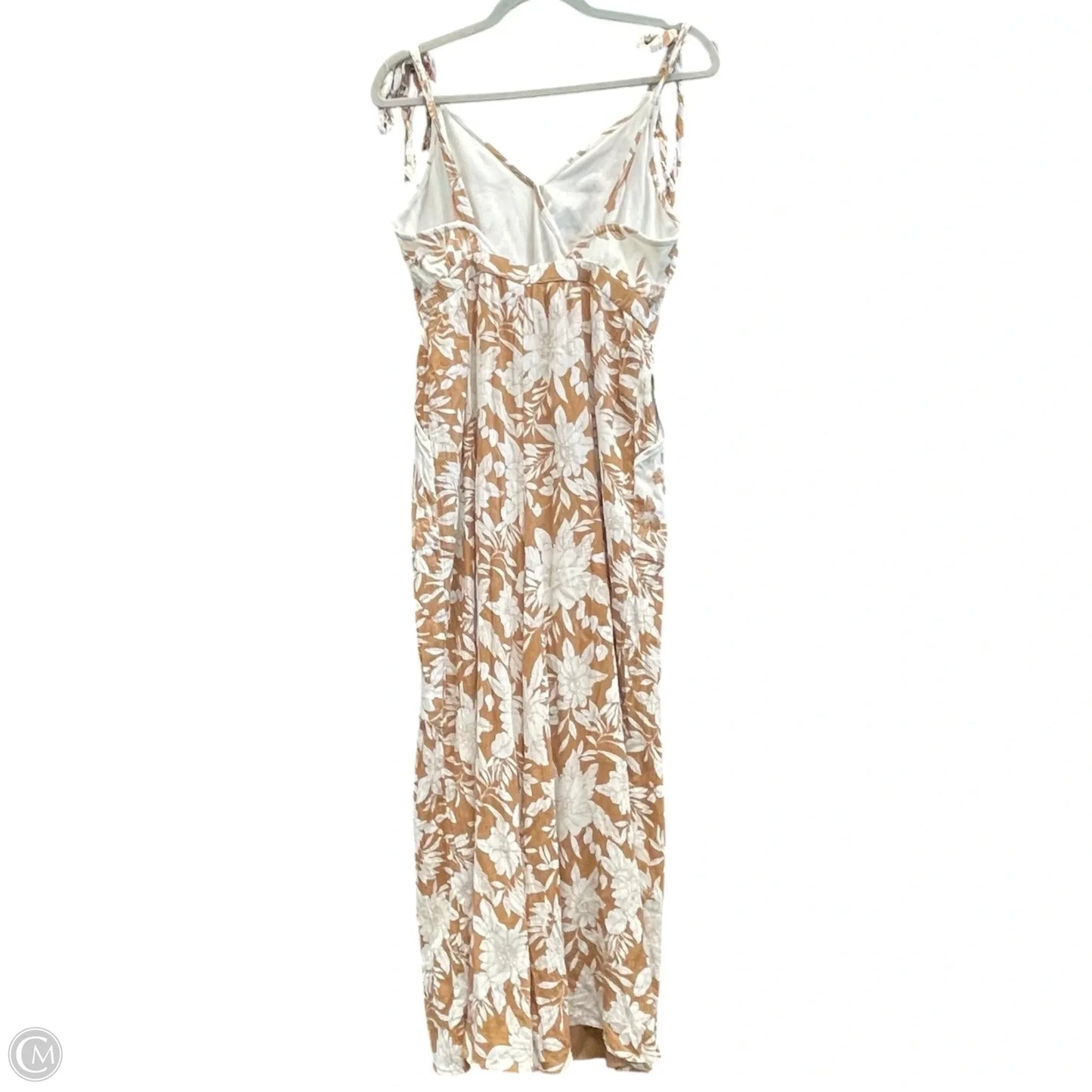 Jumpsuit By American Eagle In Brown & White, Size: M