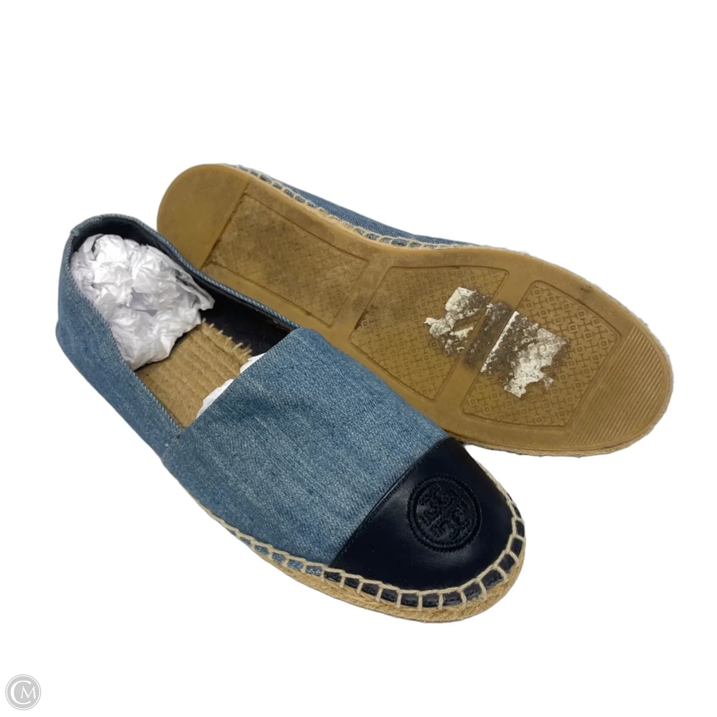 Shoes Designer By Tory Burch In Blue, Size: 9.5