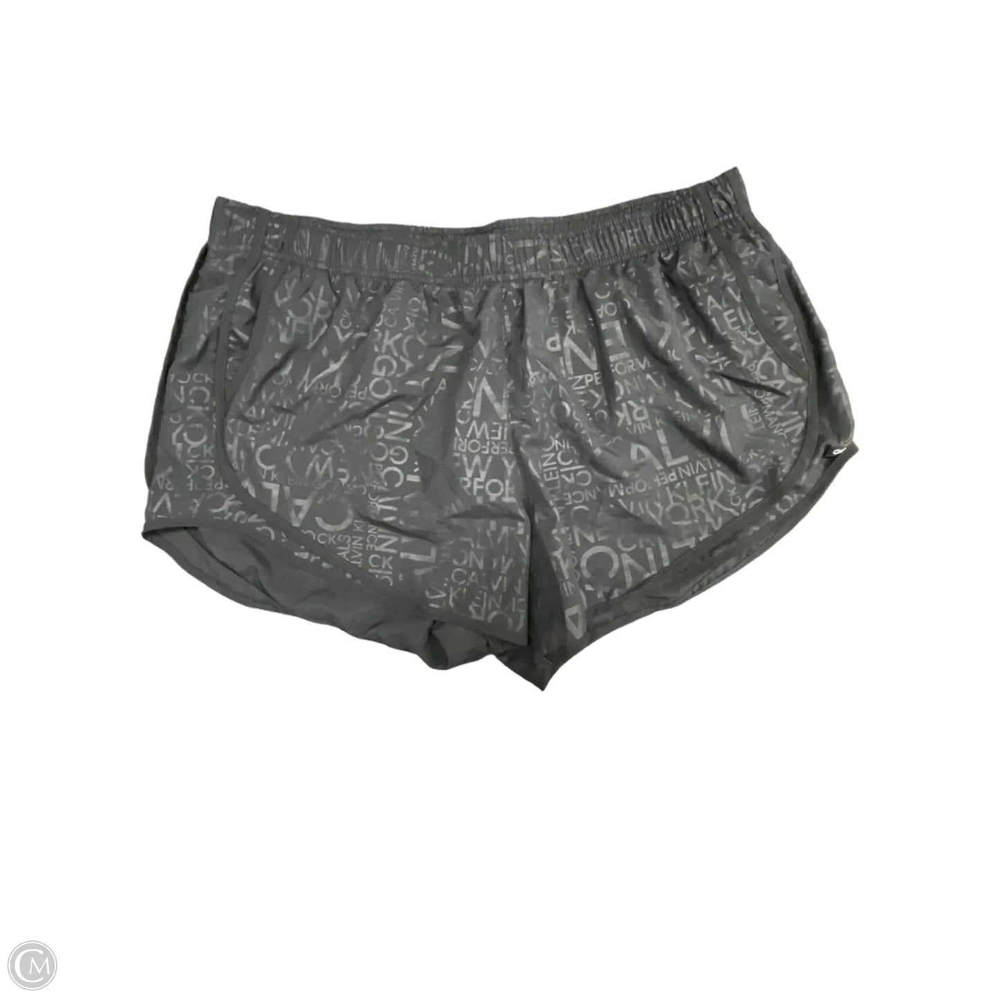 Athletic Shorts By Calvin Klein In Black, Size: Xxl