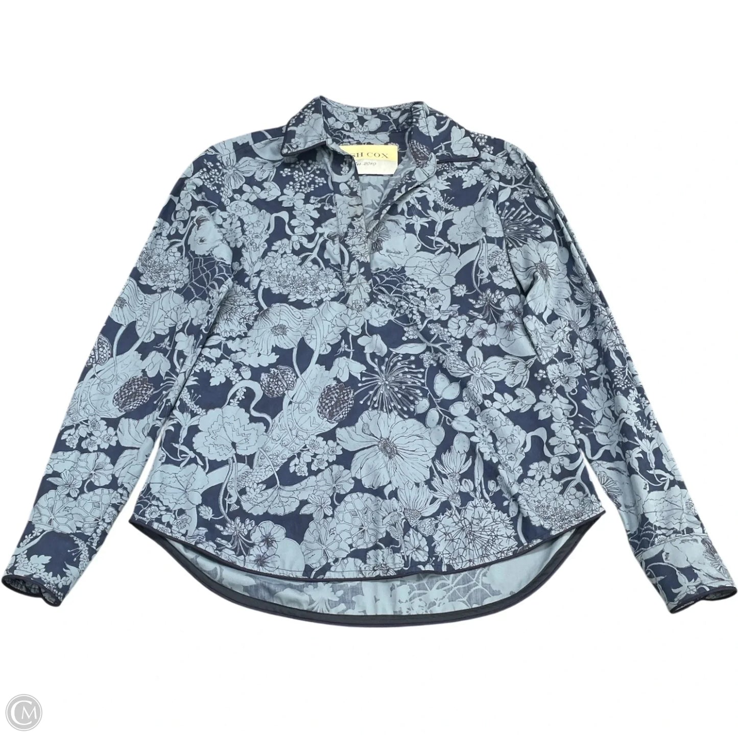 Top Long Sleeve By Cma In Blue, Size: M