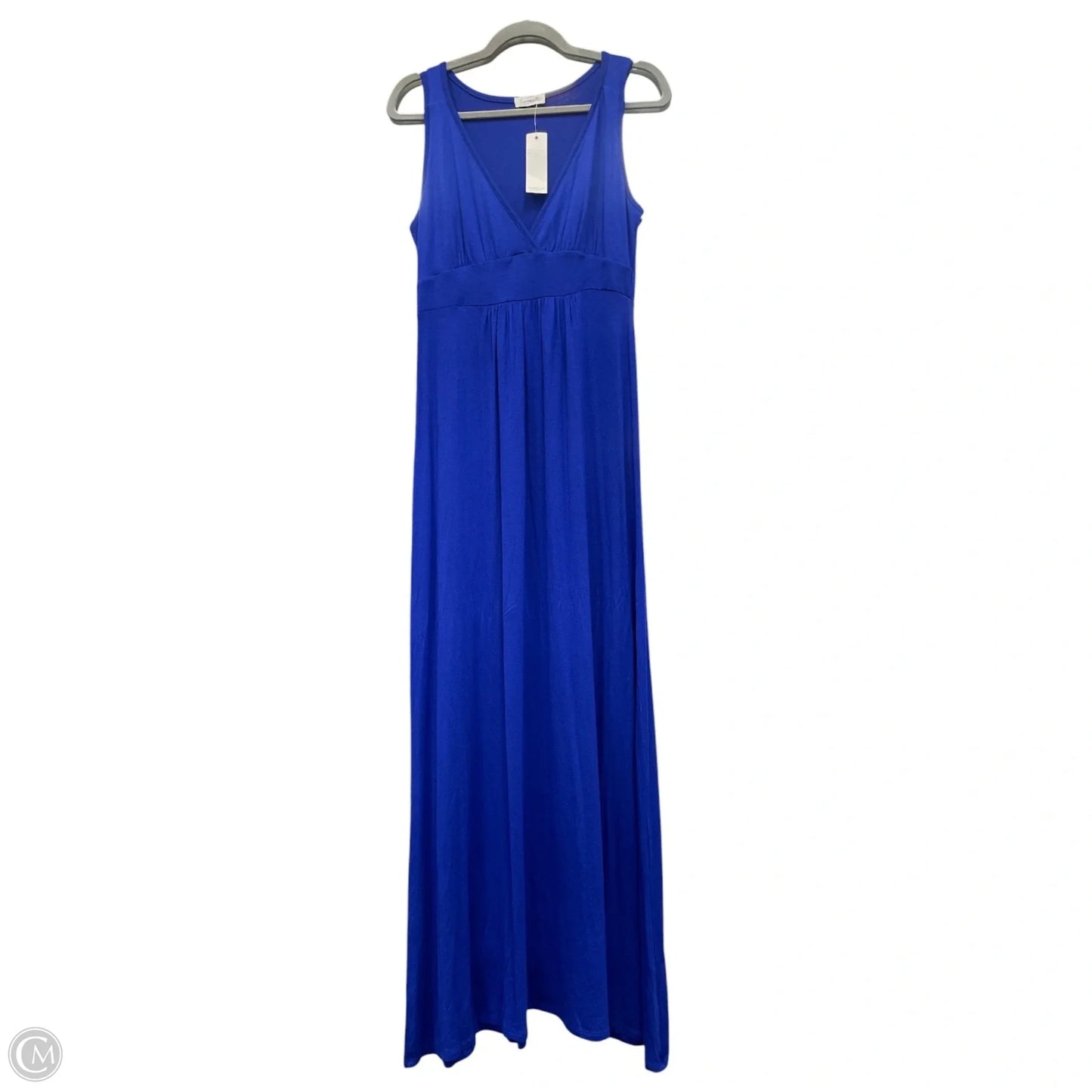 Dress Casual Midi By Cme In Blue, Size: M