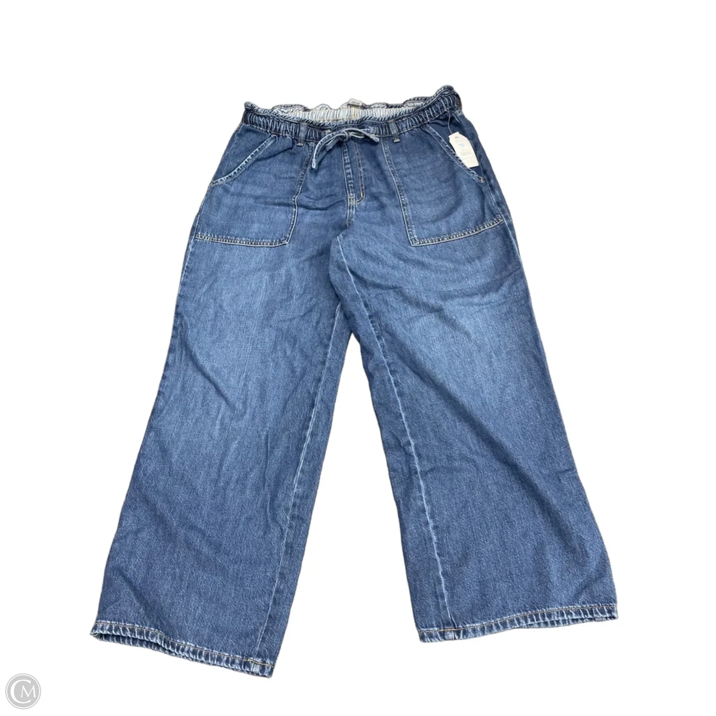Jeans Straight By Time And Tru In Blue Denim, Size: 22
