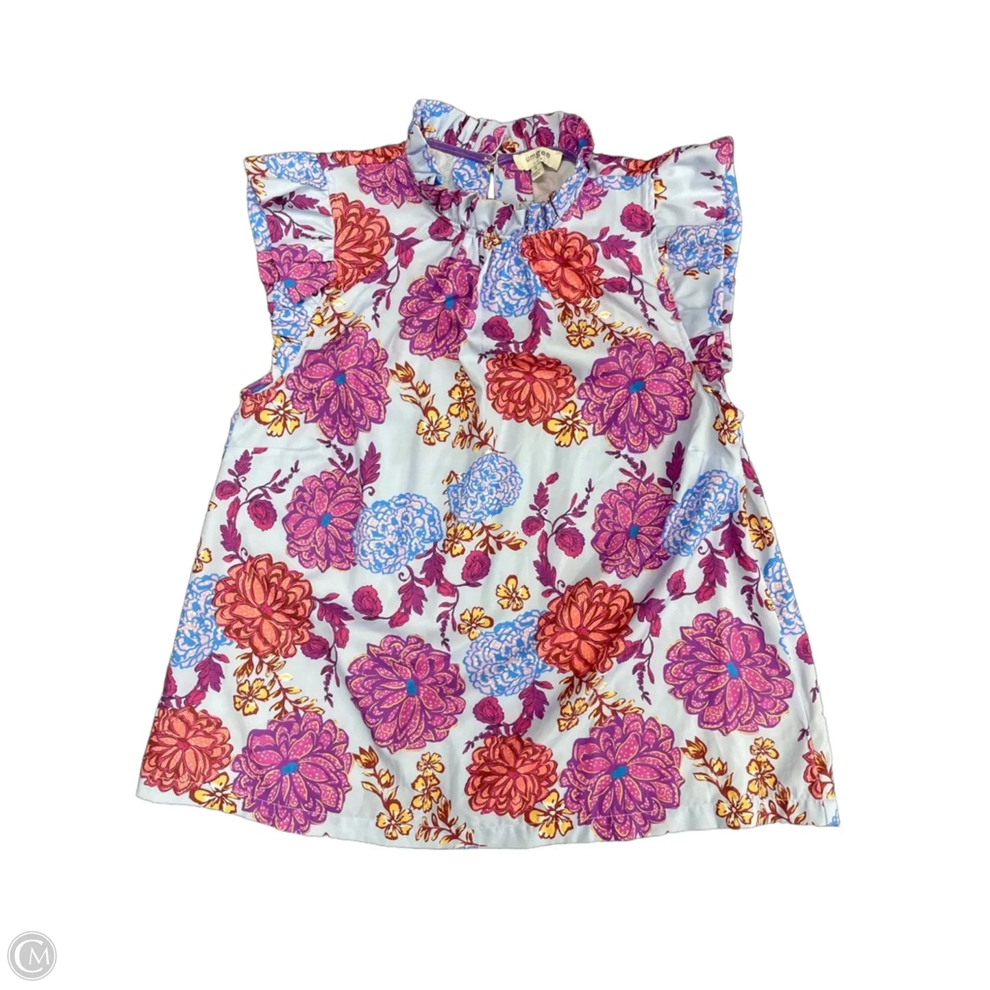 Top Sleeveless By Umgee In Blue & Purple, Size: S