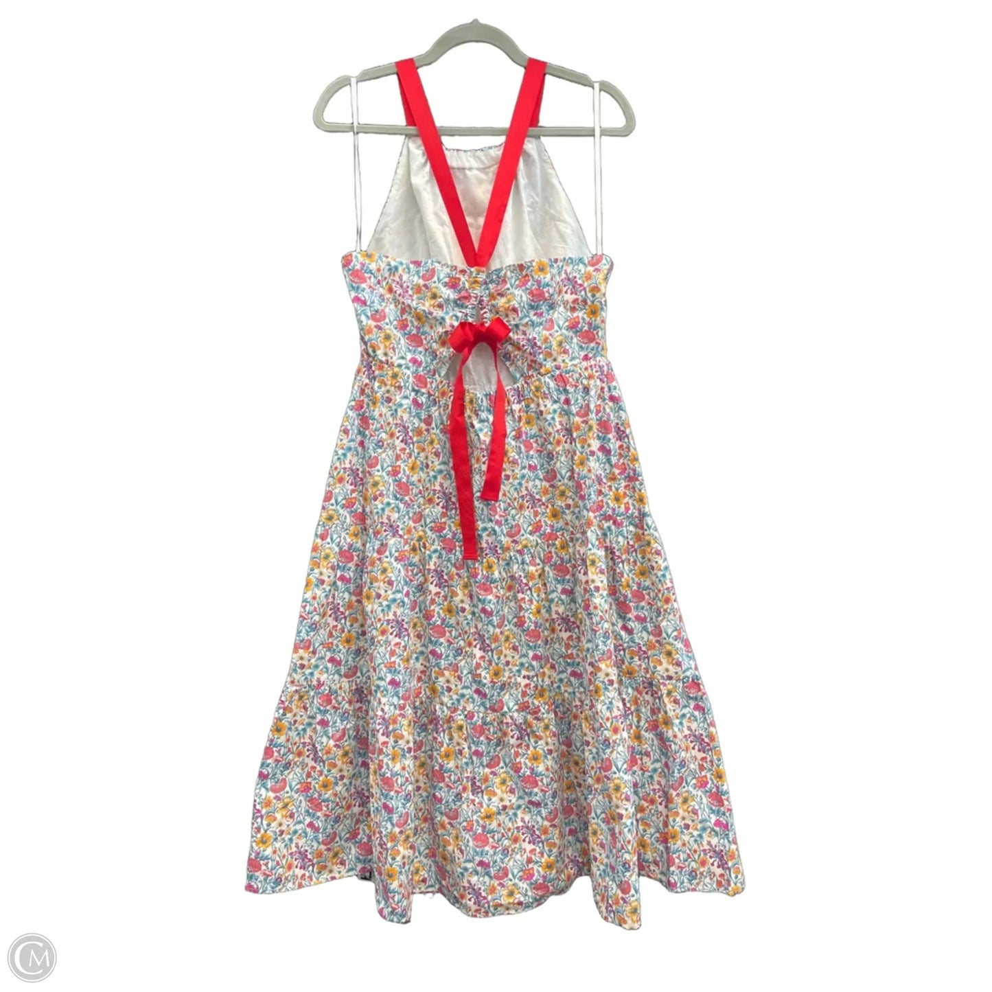 Dress Casual Short By Antonio Melani In Blue & Pink, Size: 14