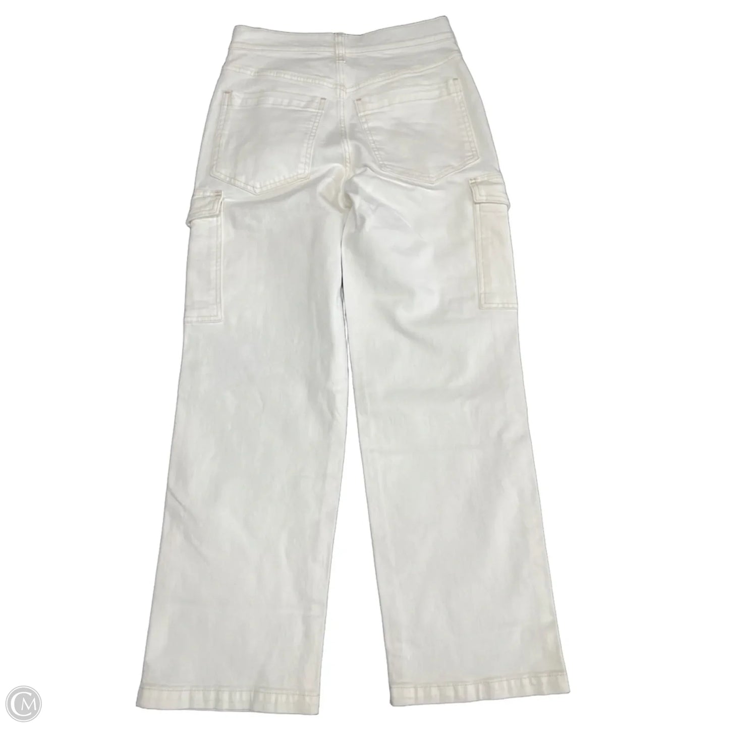 Jeans Straight By Gap In White, Size: 0p