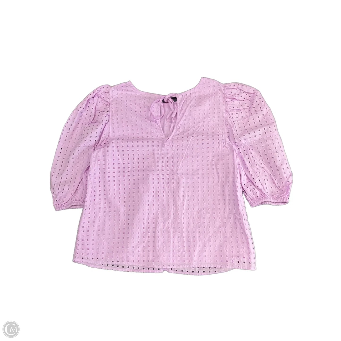 Top Short Sleeve By A New Day In Purple, Size: M