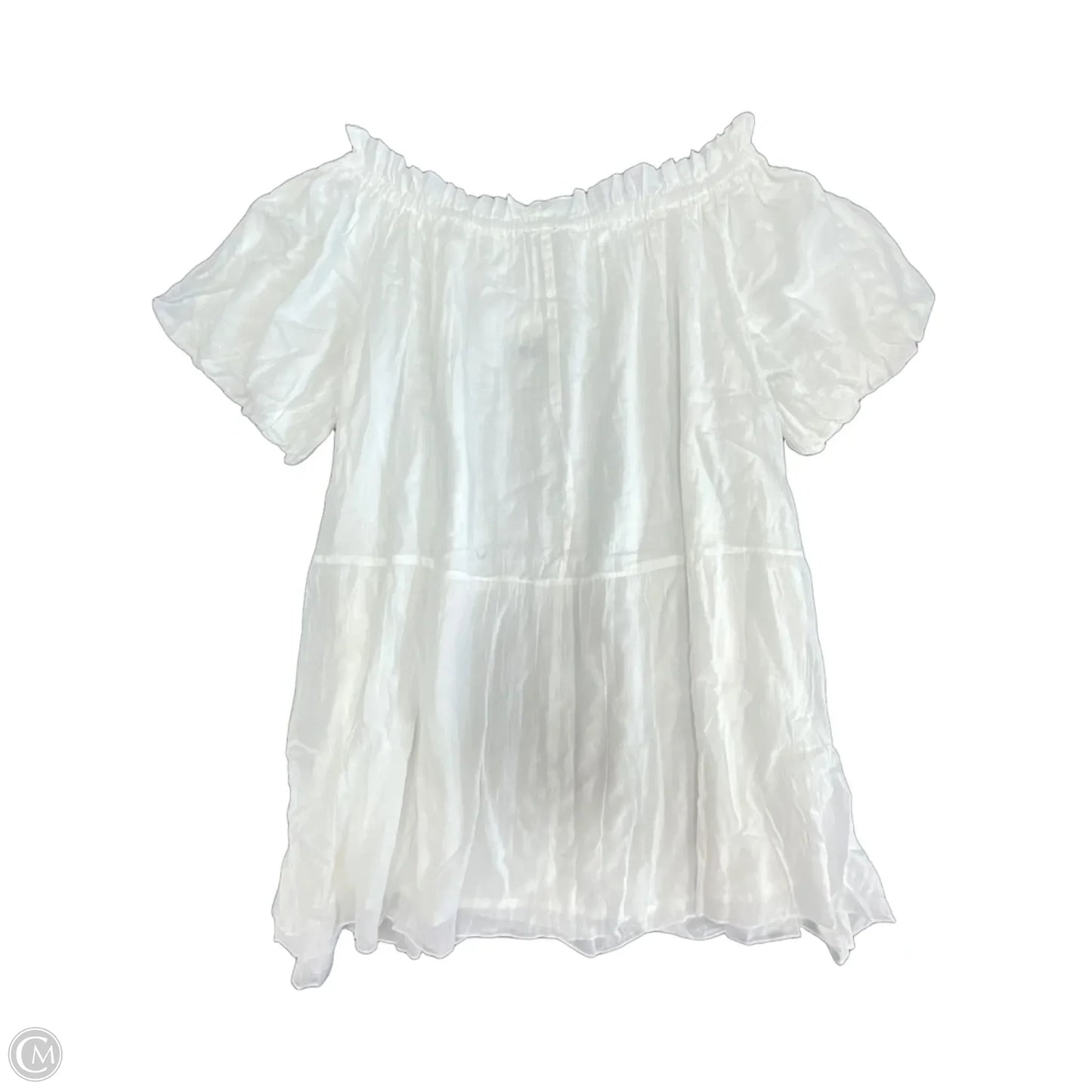 Dress Casual Short By Ashley Stewart In White, Size: 2x