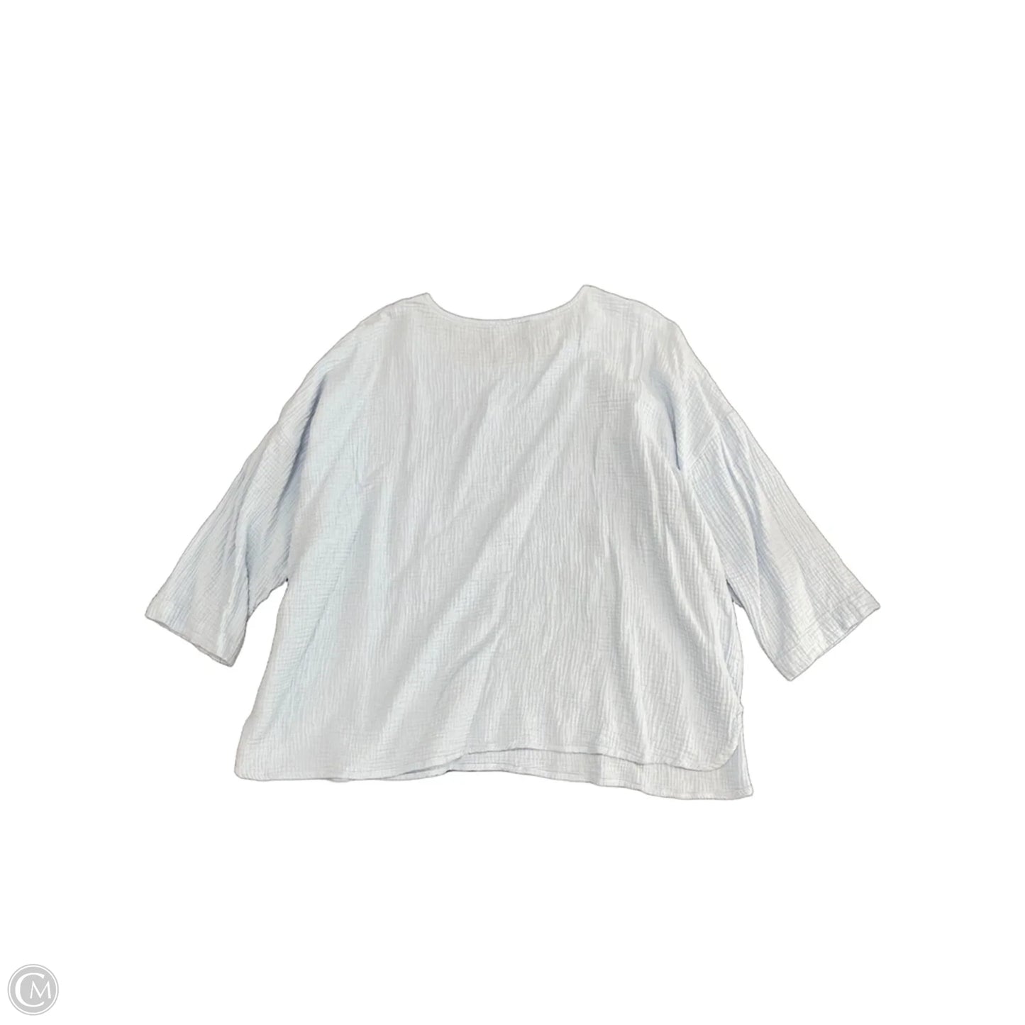 Top Short Sleeve By Jones New York In Blue, Size: 3x
