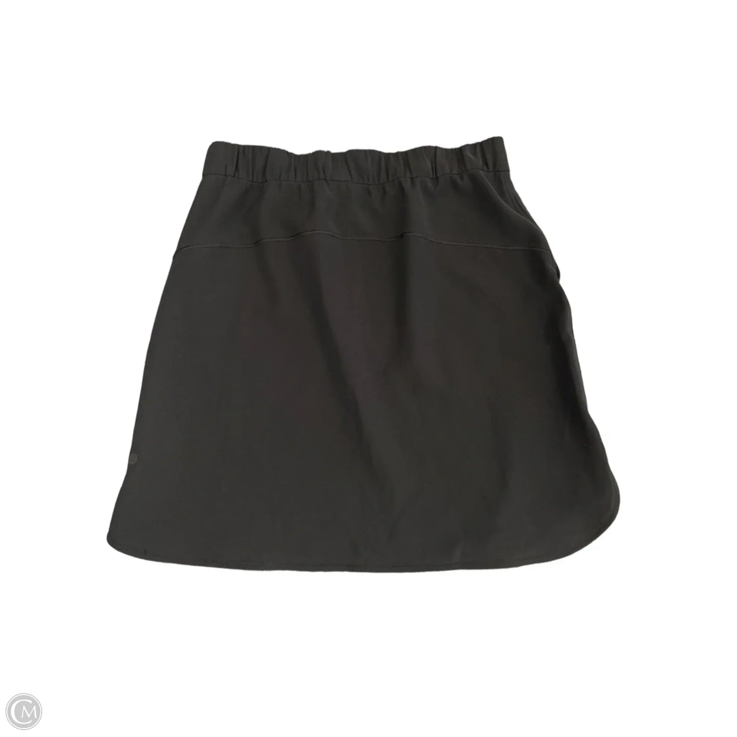 Athletic Skirt By Lululemon In Black, Size: 12