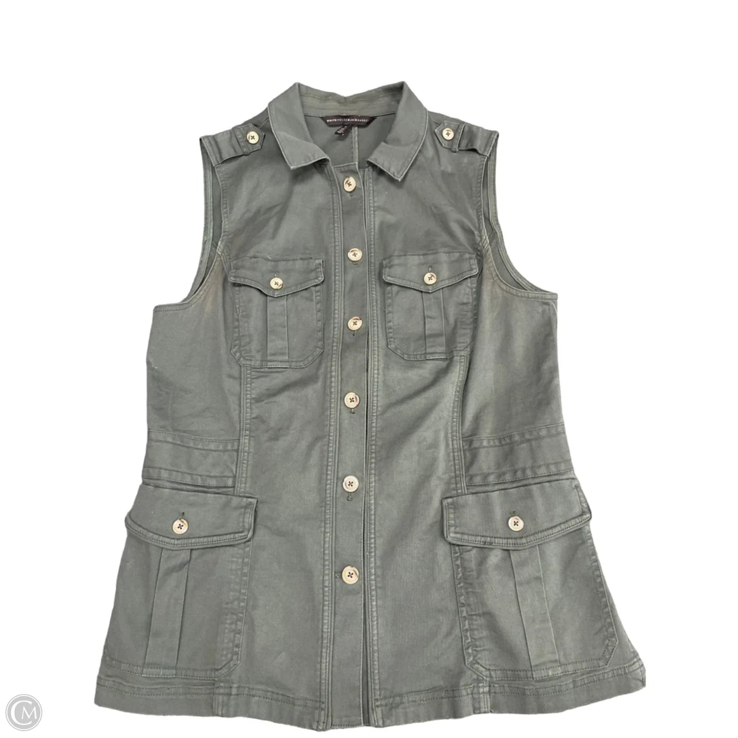 Vest Other By White House Black Market In Green, Size: 14