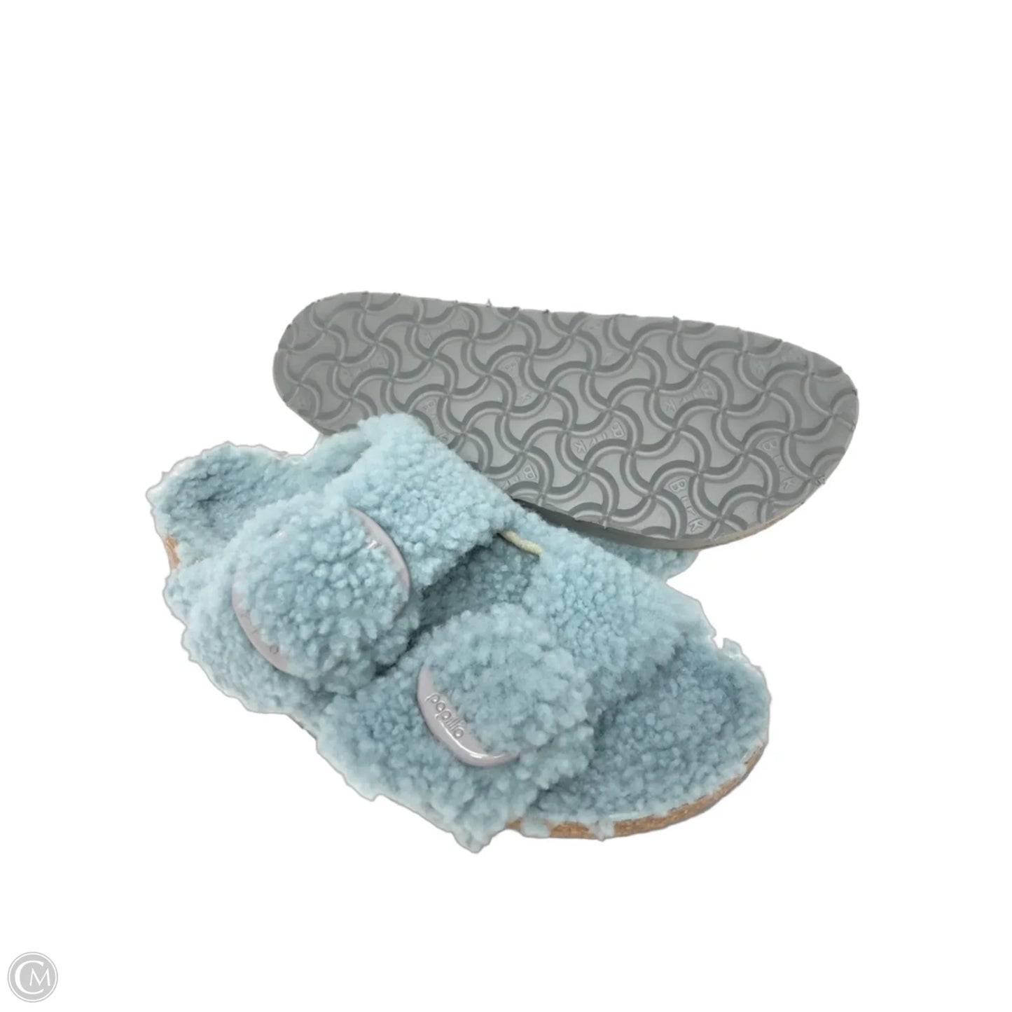 Sandals Flats By Birkenstock In Blue, Size: 5