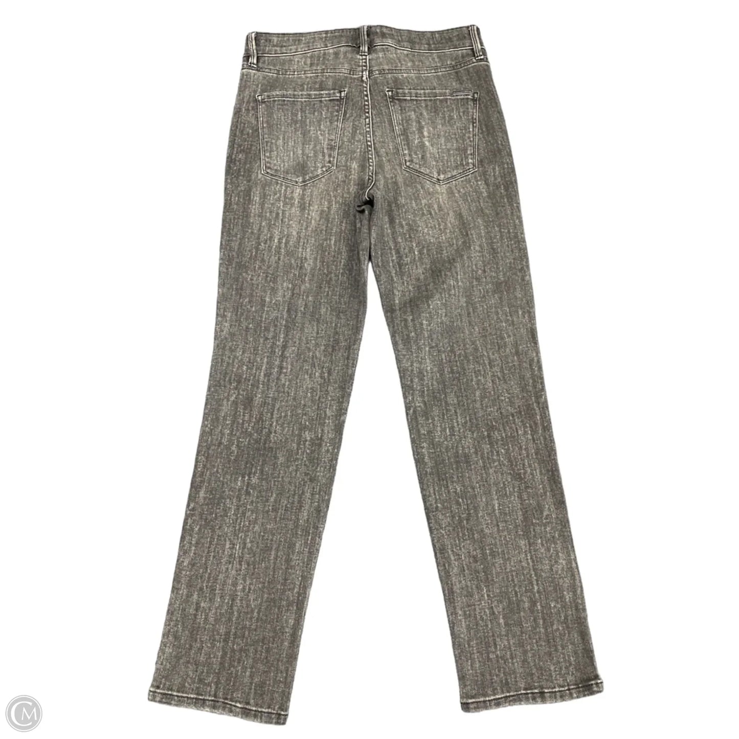 Jeans Straight By White House Black Market In Grey Denim, Size: 6