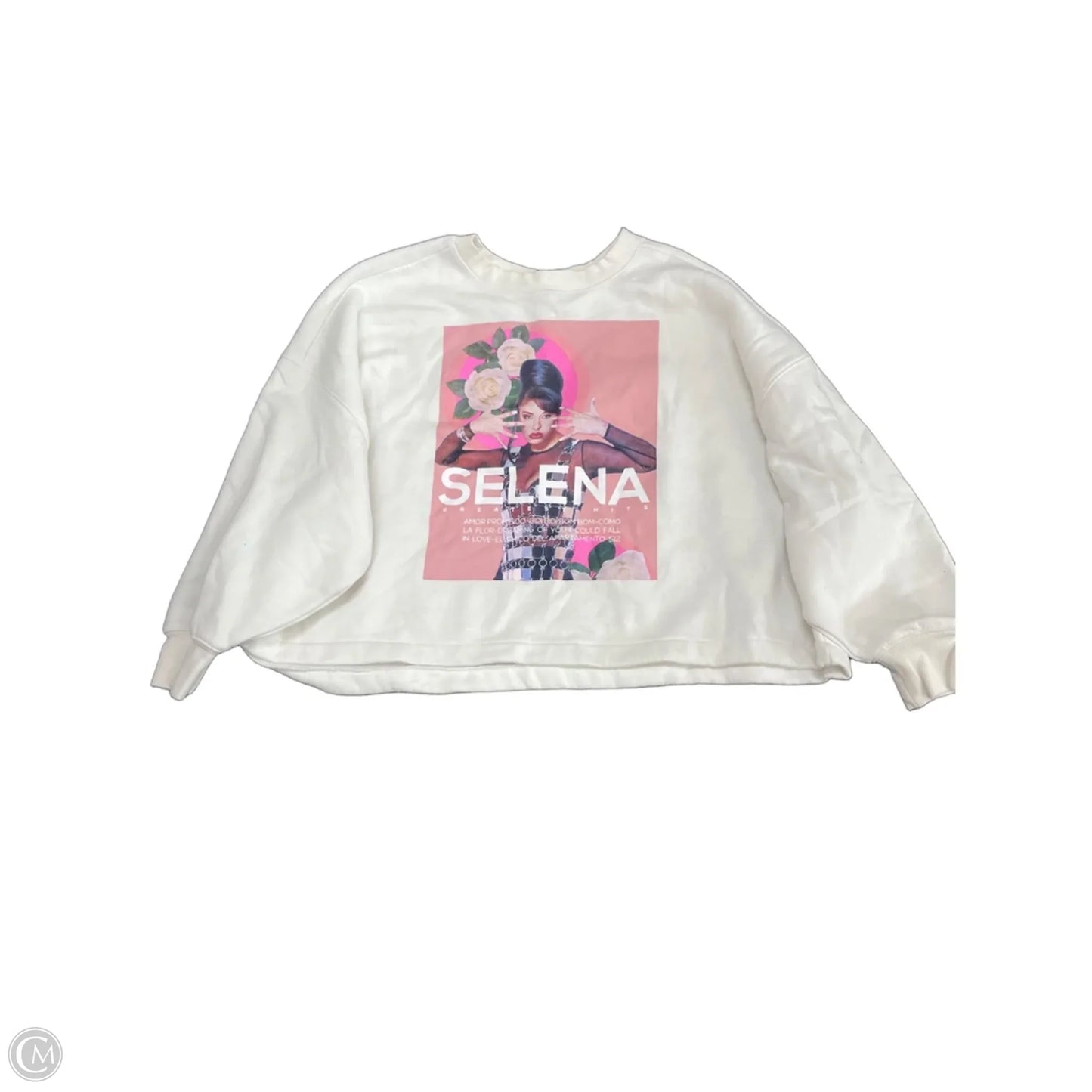 Sweater By Clothes Mentor In White, Size: 2x