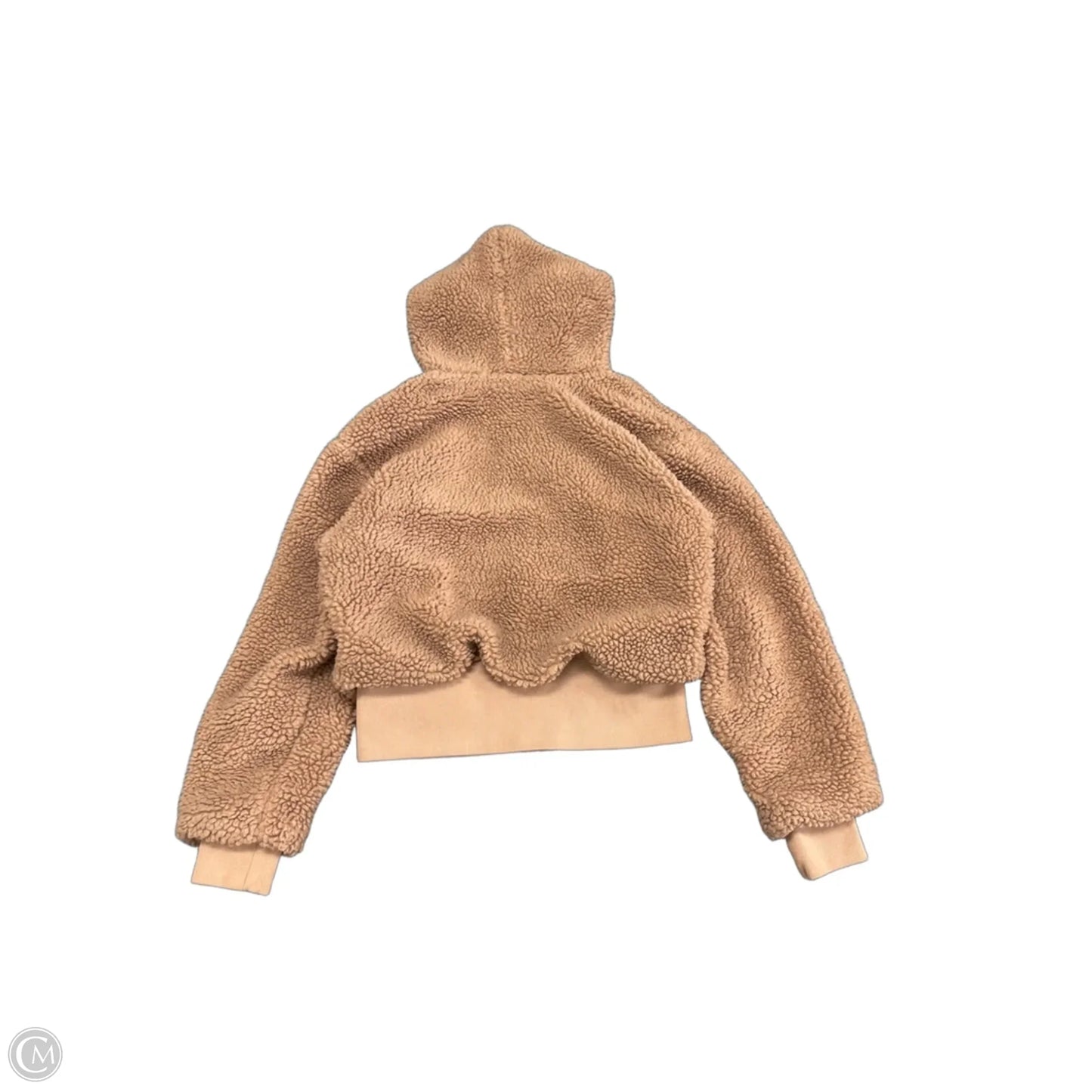 Jacket Fleece By Fabletics In Brown, Size: M
