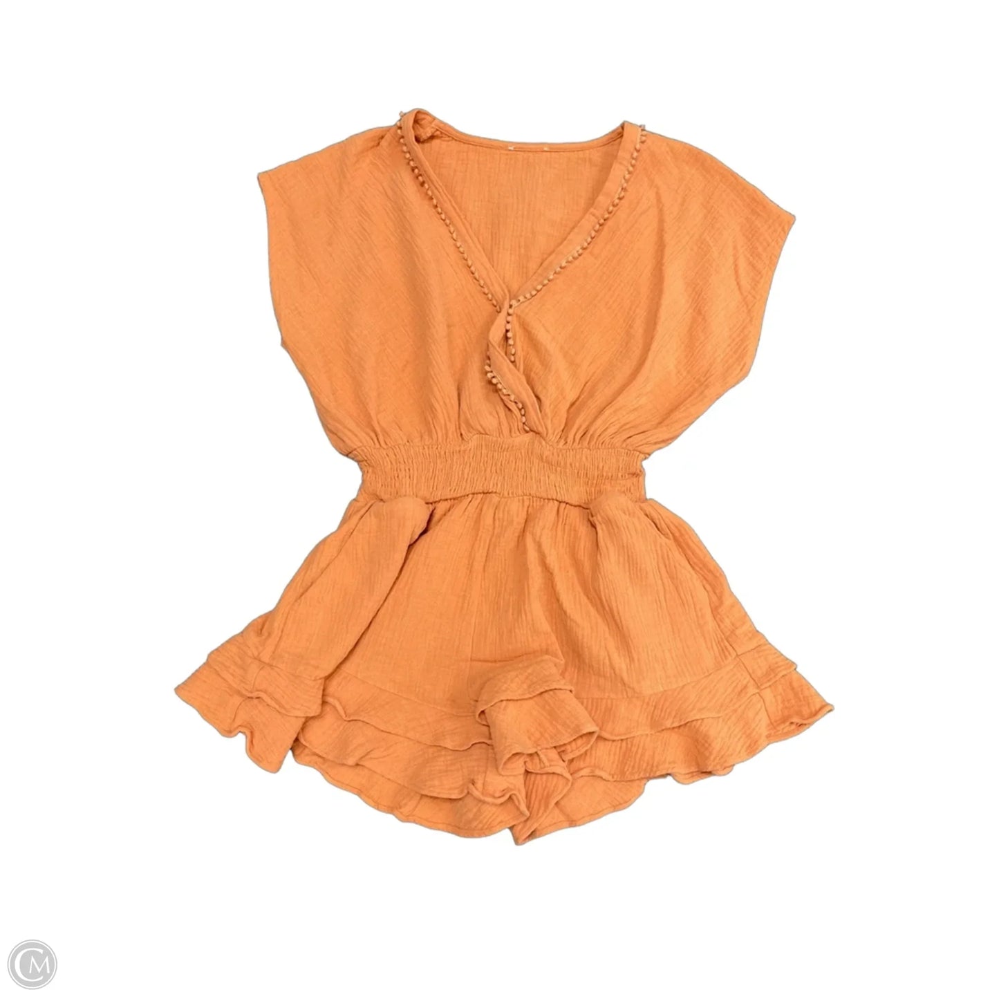 Romper By Clothes Mentor In Orange, Size: S