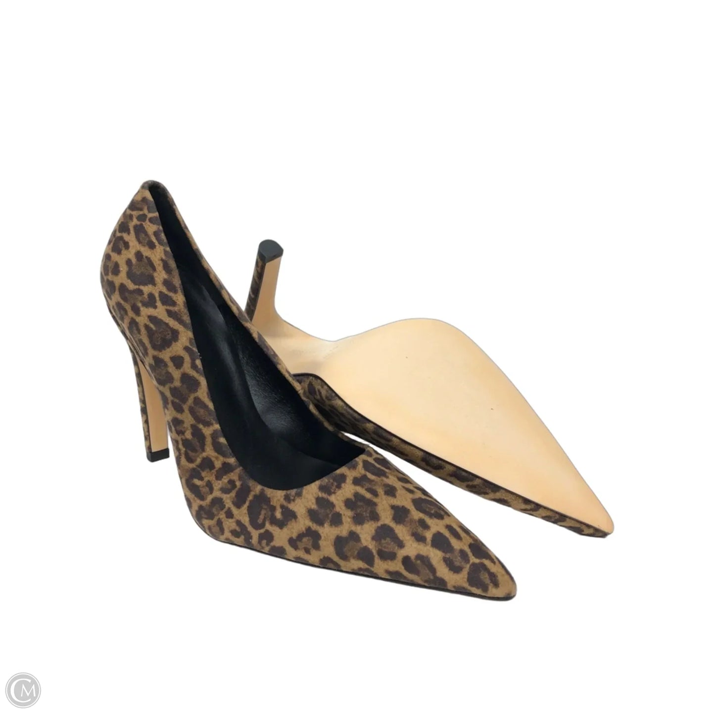 Shoes Heels Stiletto By Good American In Animal Print, Size: 10