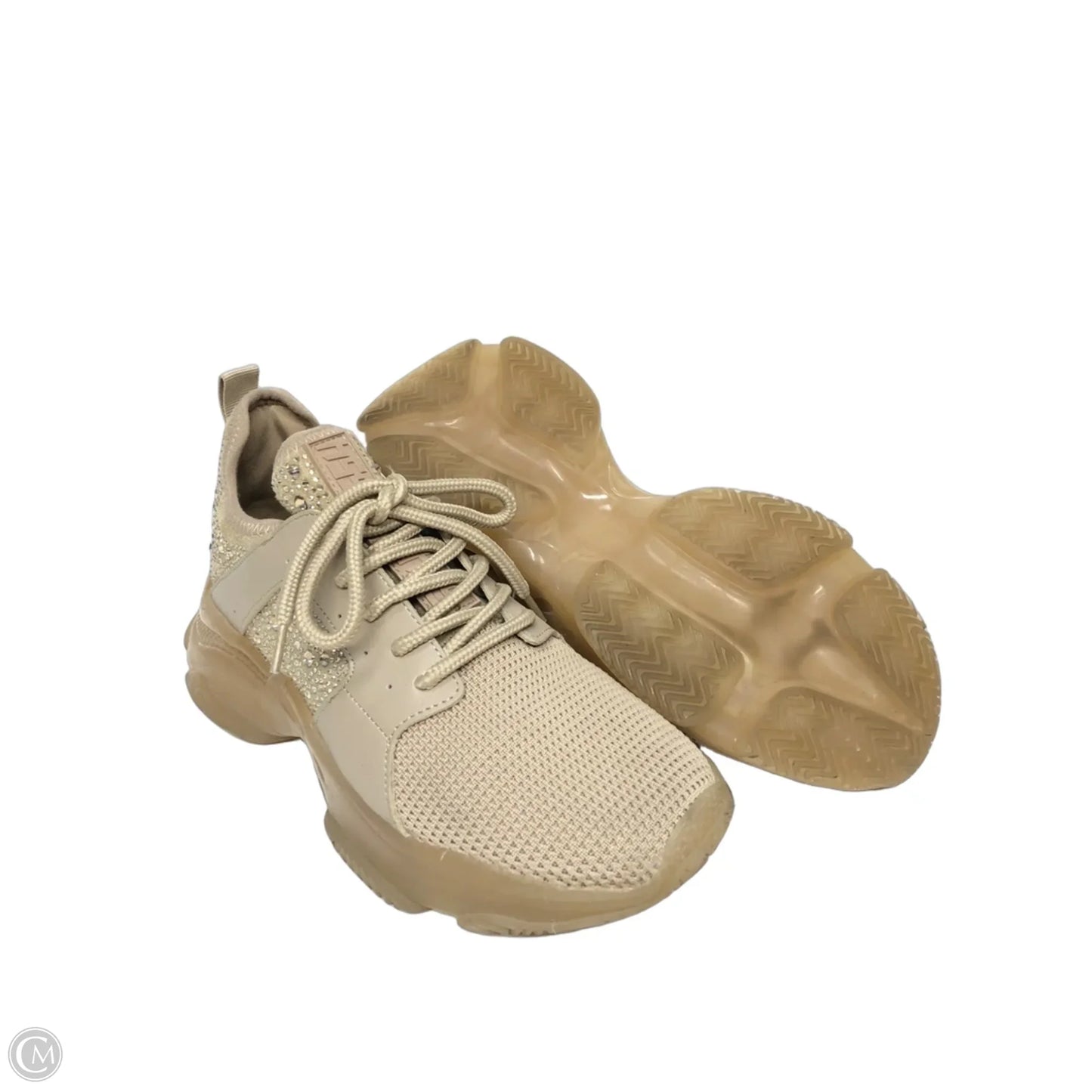 Shoes Sneakers By Steve Madden In Beige, Size: 8.5