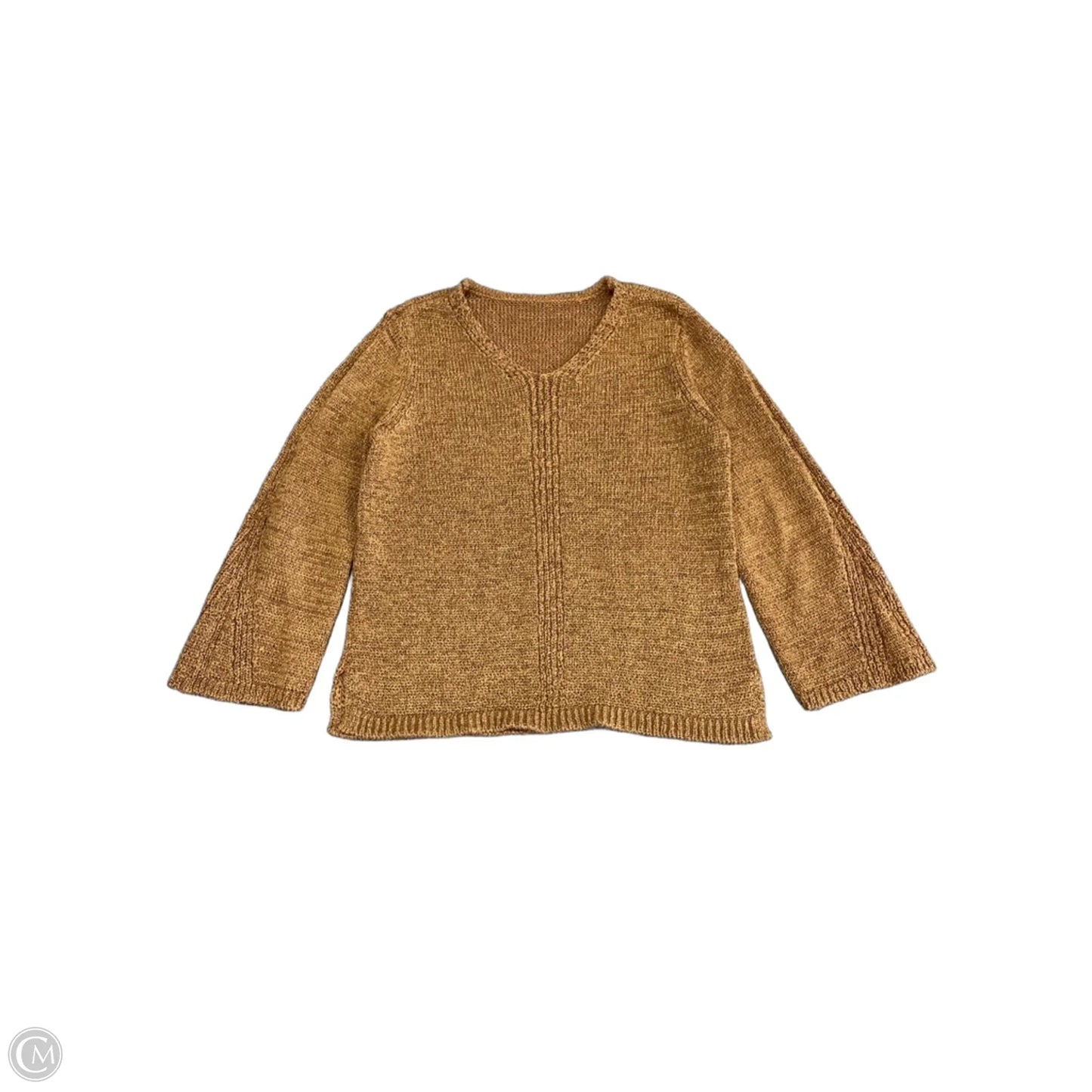 Sweater By Chicos In Brown, Size: S