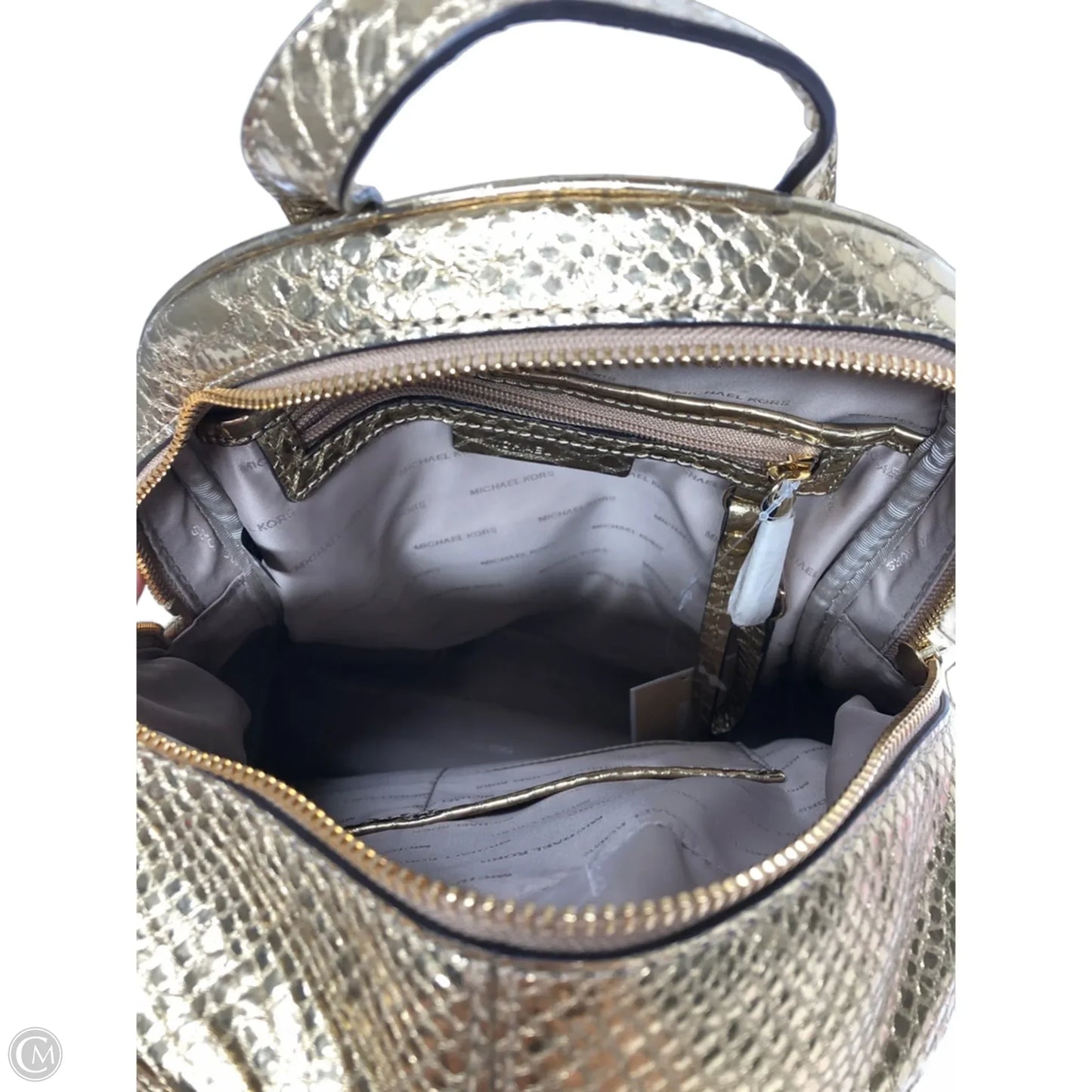 Backpack Designer By Michael Kors, Size: Medium