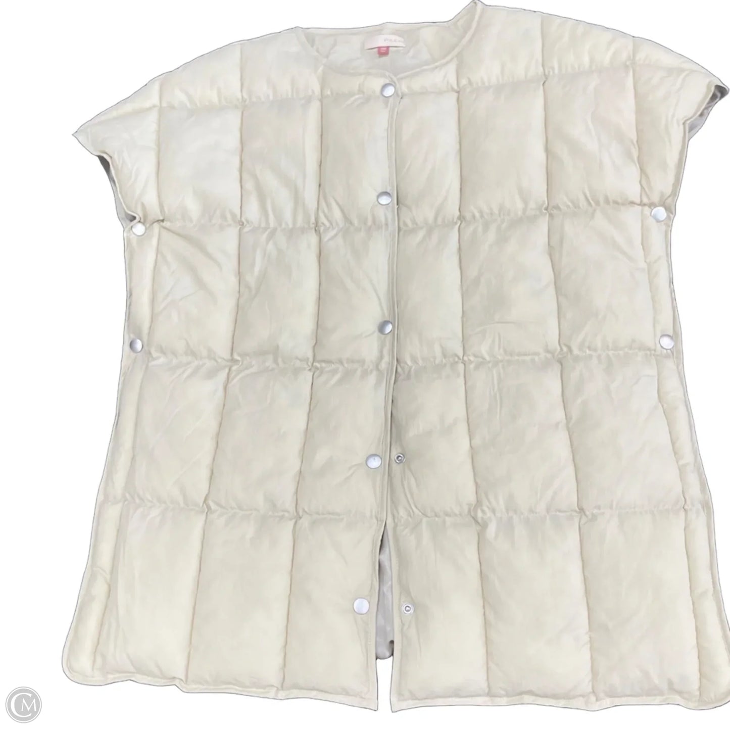 Jacket Puffer & Quilted By Pilcro In Cream, Size: Osfm