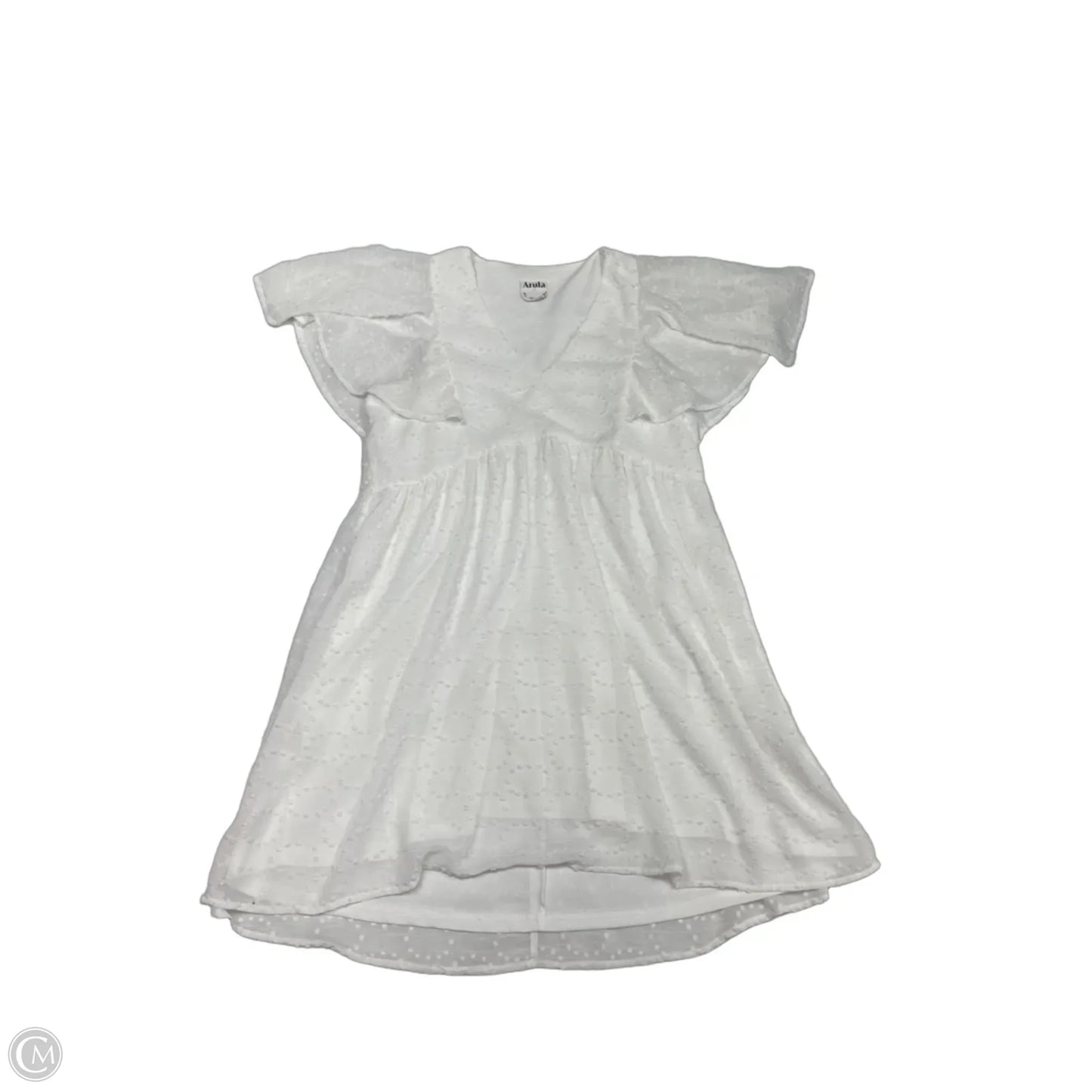 Dress Casual Short By Arula In White, Size: Xl