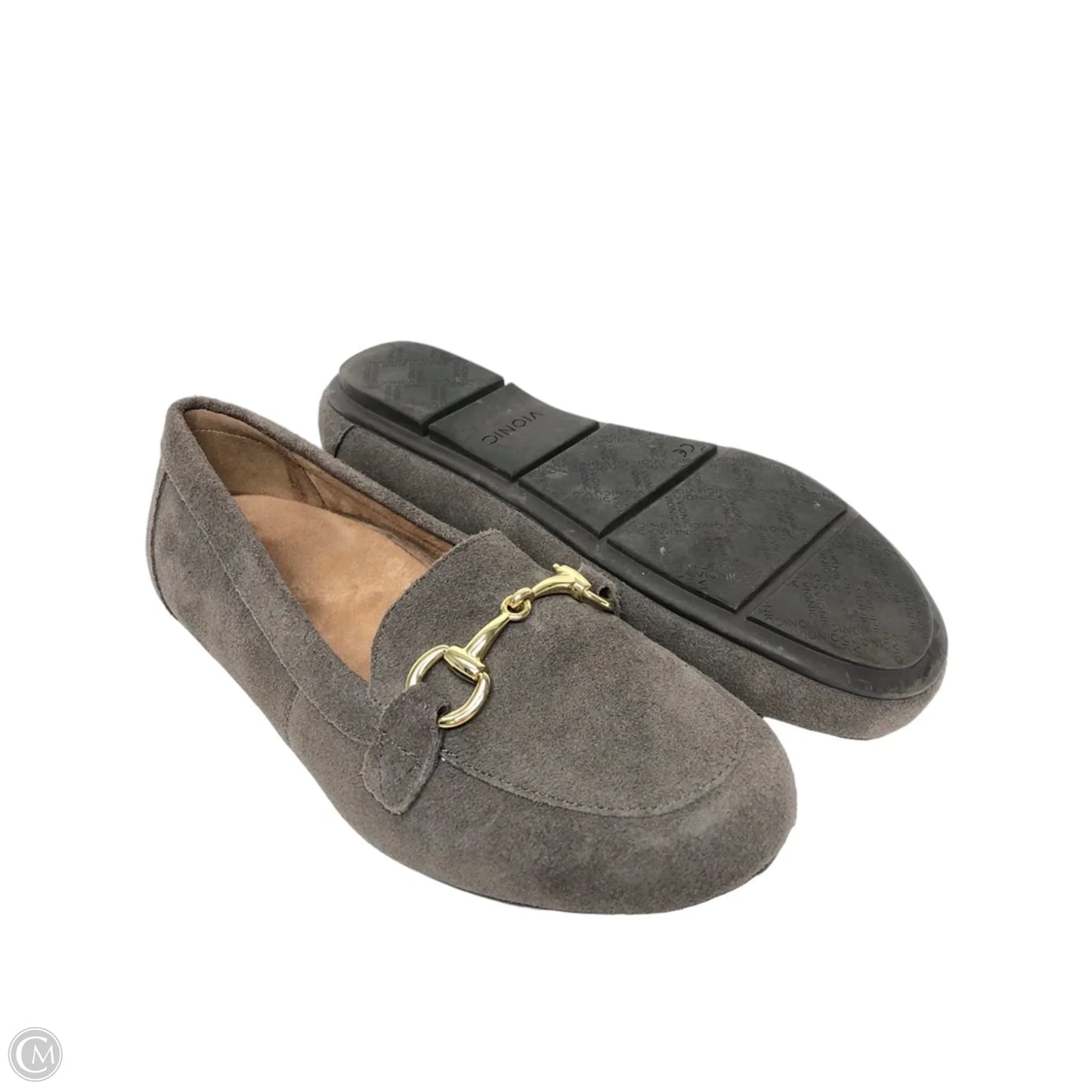 Shoes Flats By Vionic In Grey, Size: 9