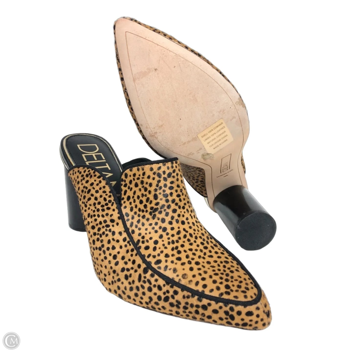 Shoes Heels Block By Cmc In Animal Print, Size: 8