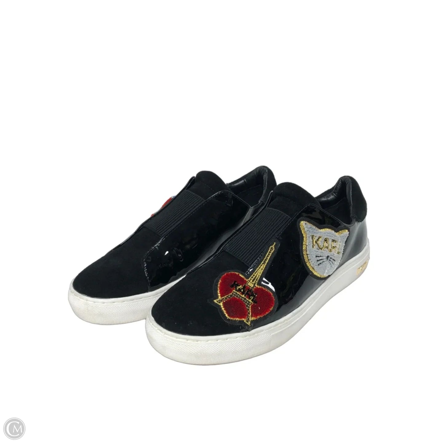 Shoes Sneakers By Karl Lagerfeld In Black, Size: 8