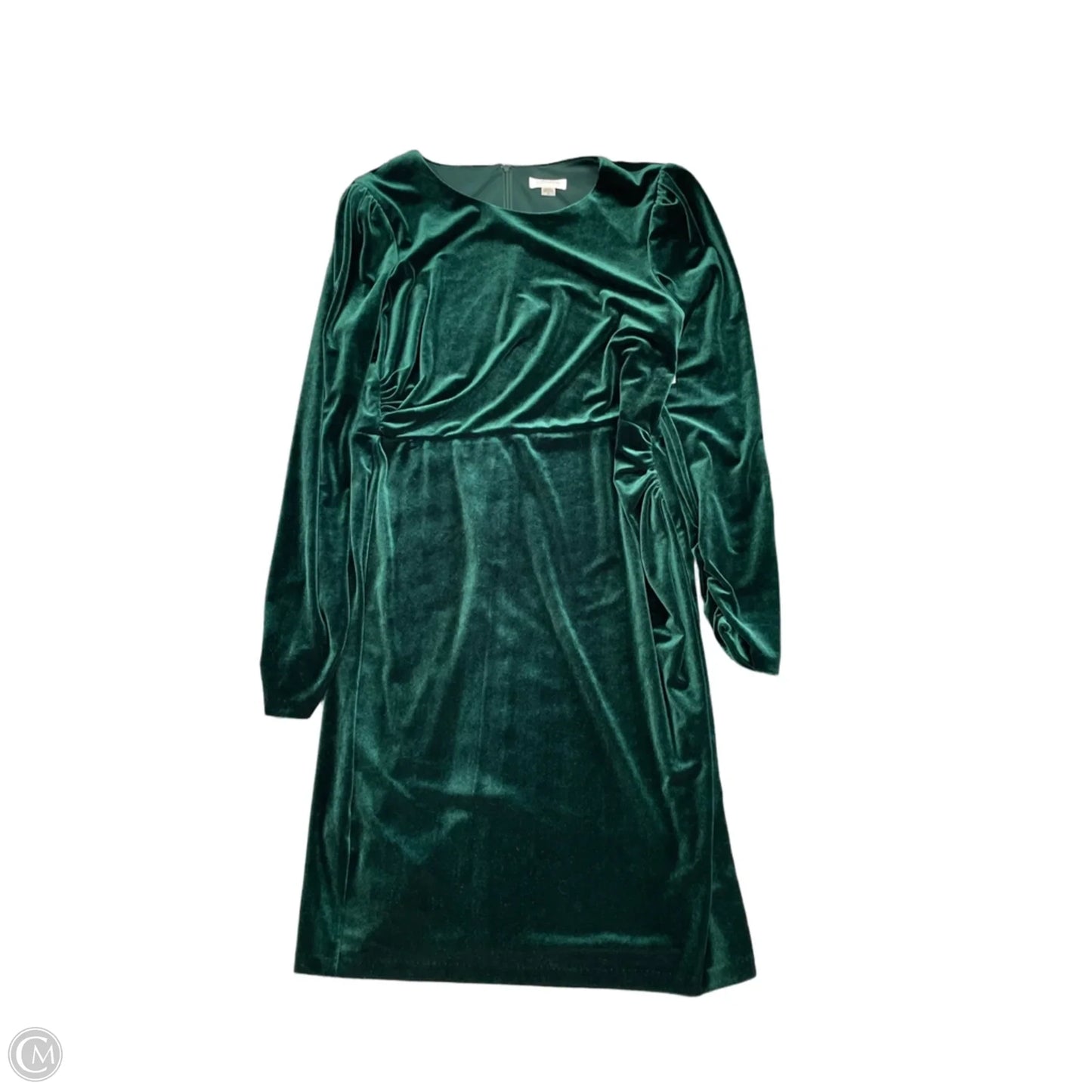Dress Party Midi By Calvin Klein In Green, Size: 14