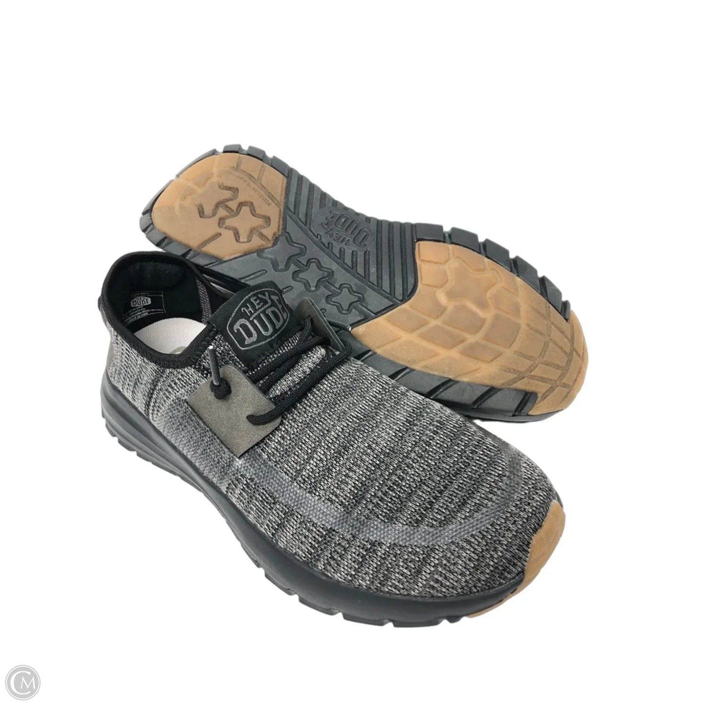 Shoes Flats By Hey Dude In Black, Size: 8.5