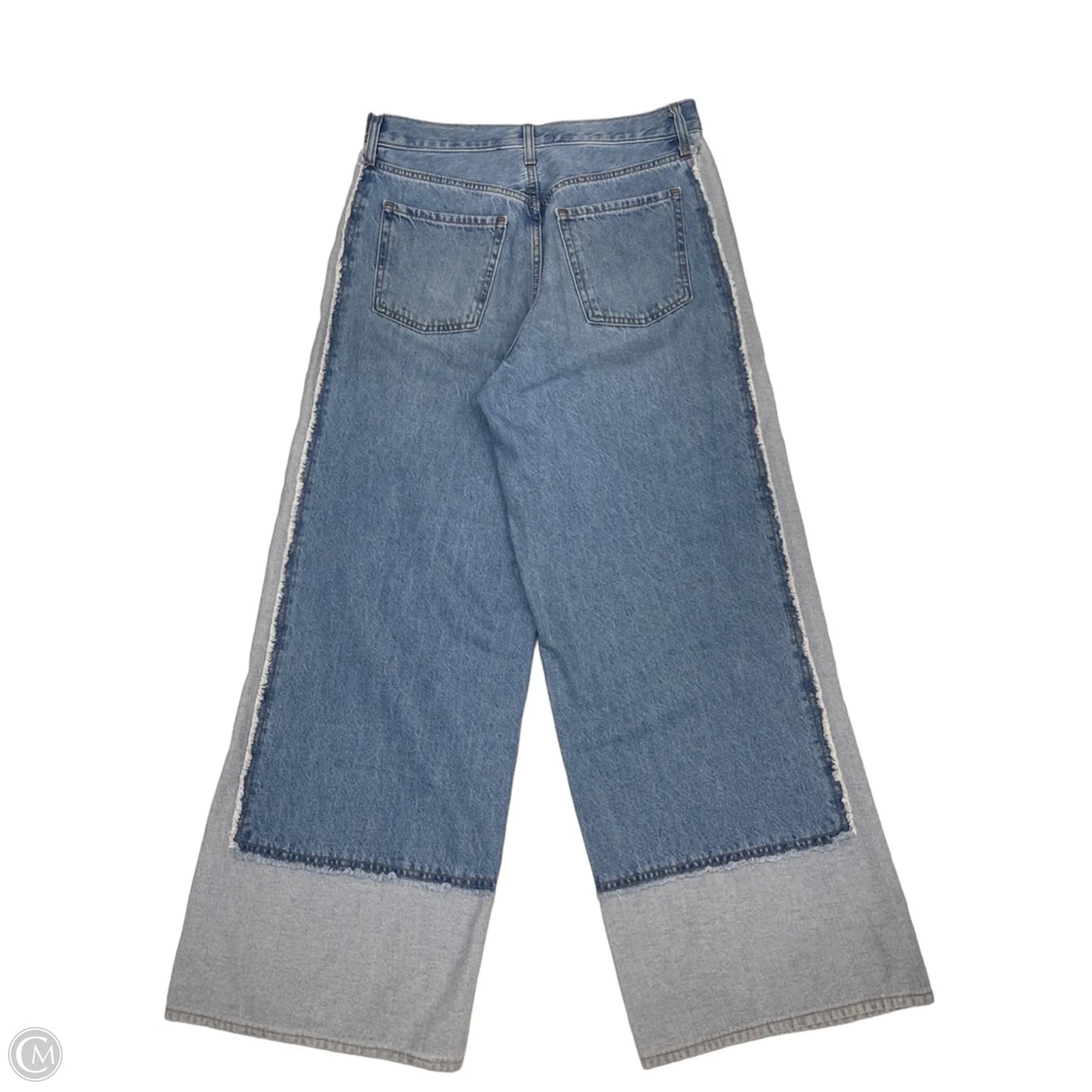 Jeans Wide Leg By Old Navy In Blue Denim, Size: 10