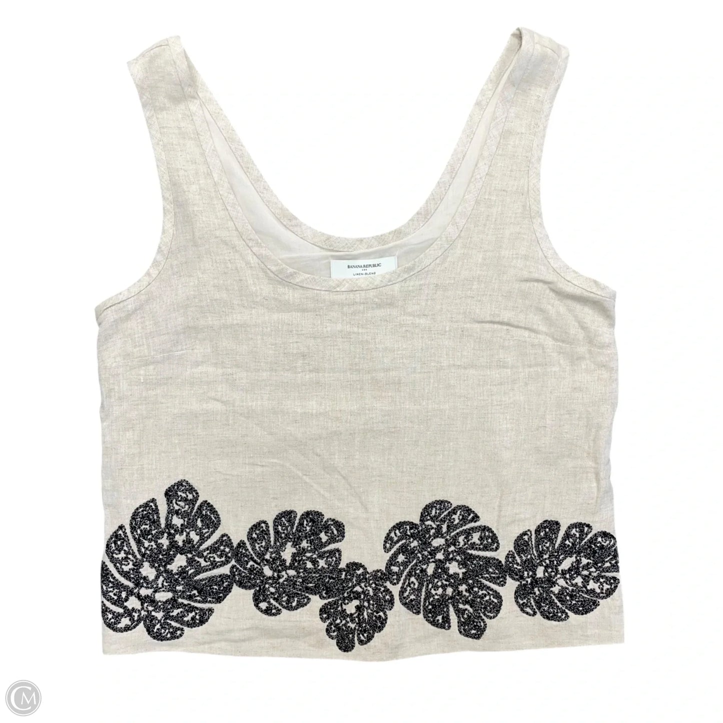 Top Sleeveless By Banana Republic In Beige, Size: Xs