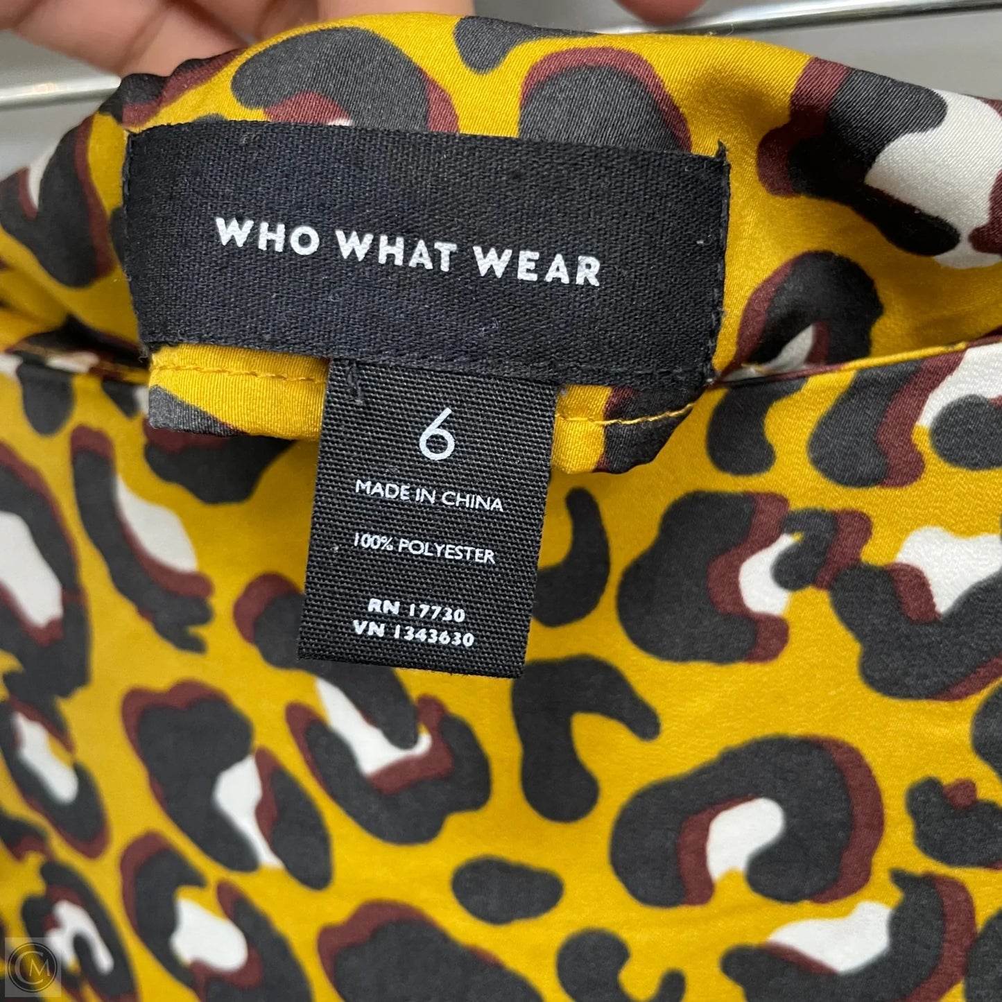 Skirt Midi By Who What Wear In Yellow, Size: 6