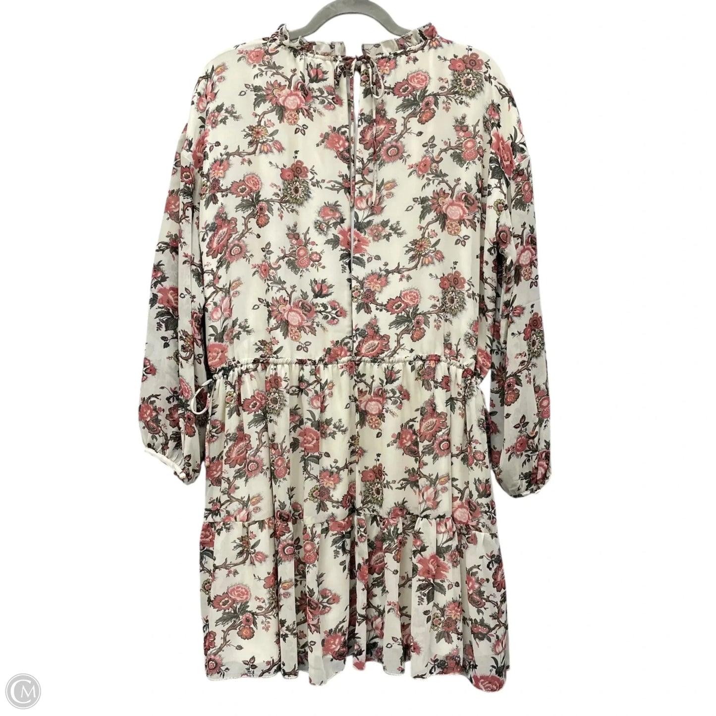 Dress Casual Short By Wilfred In Cream & Pink, Size: S