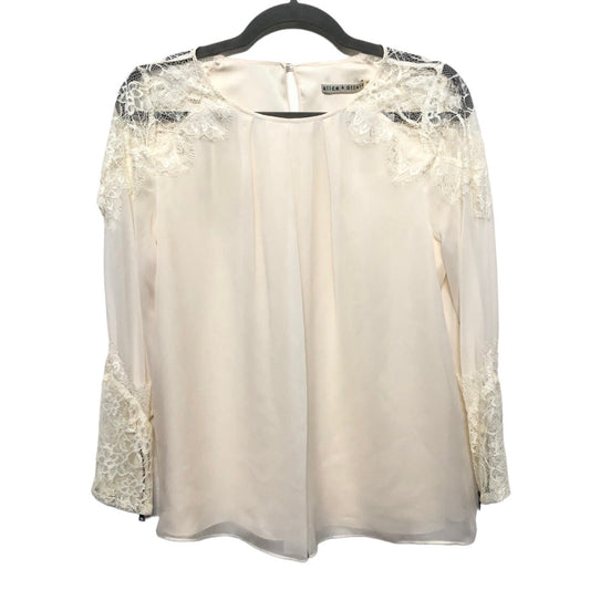 Blouse Long Sleeve By Alice + Olivia  Size: Xs