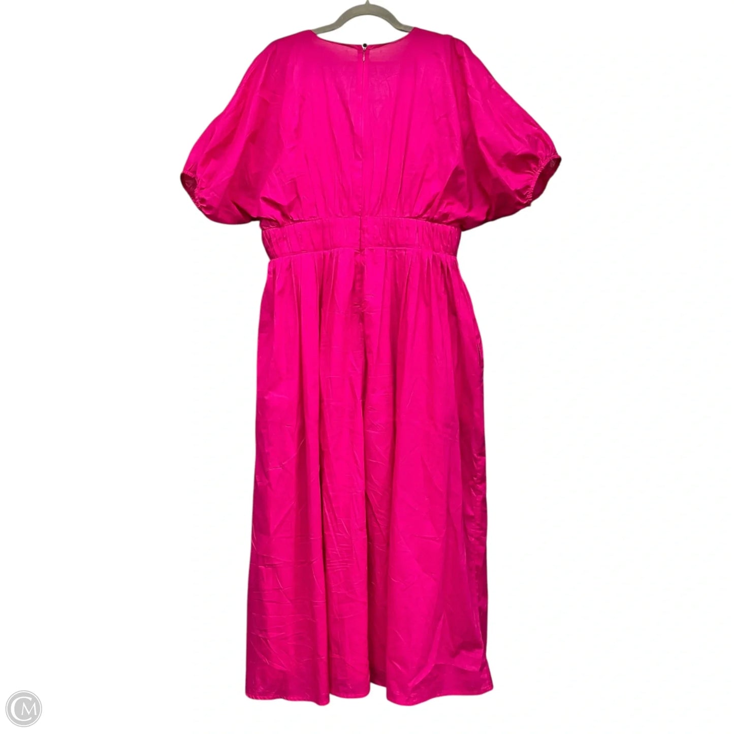 Dress Casual Midi By Banana Republic In Pink, Size: M