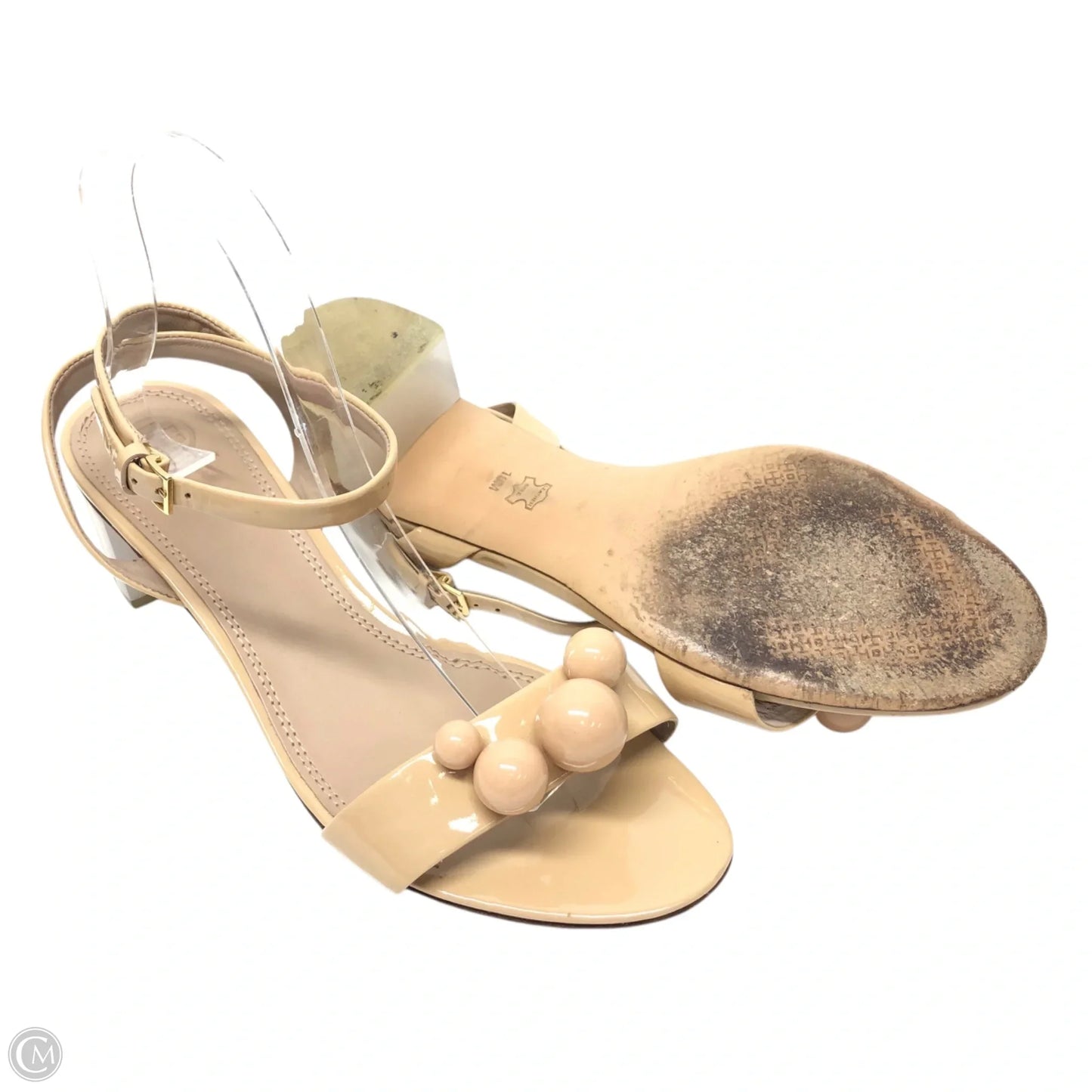 Sandals Designer By Tory Burch In Tan, Size: 10