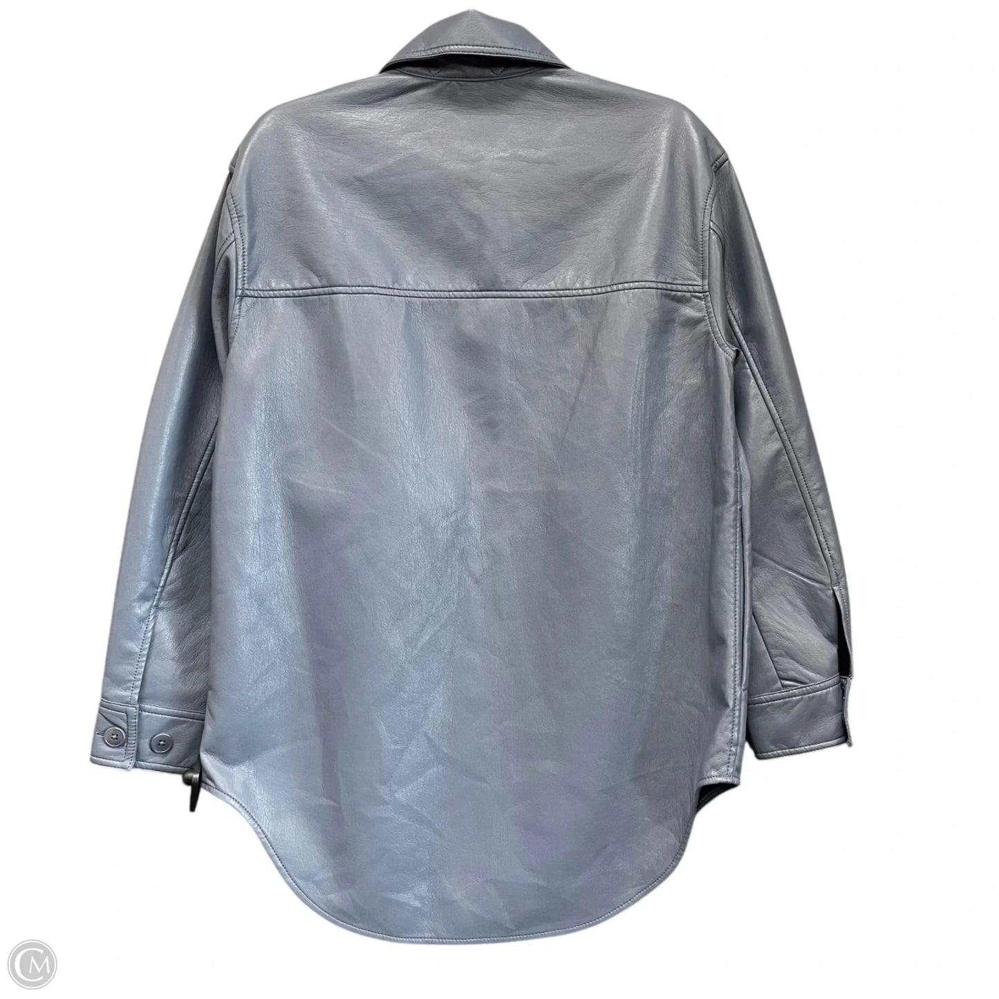 Jacket Shirt By Wilfred In Blue, Size: S